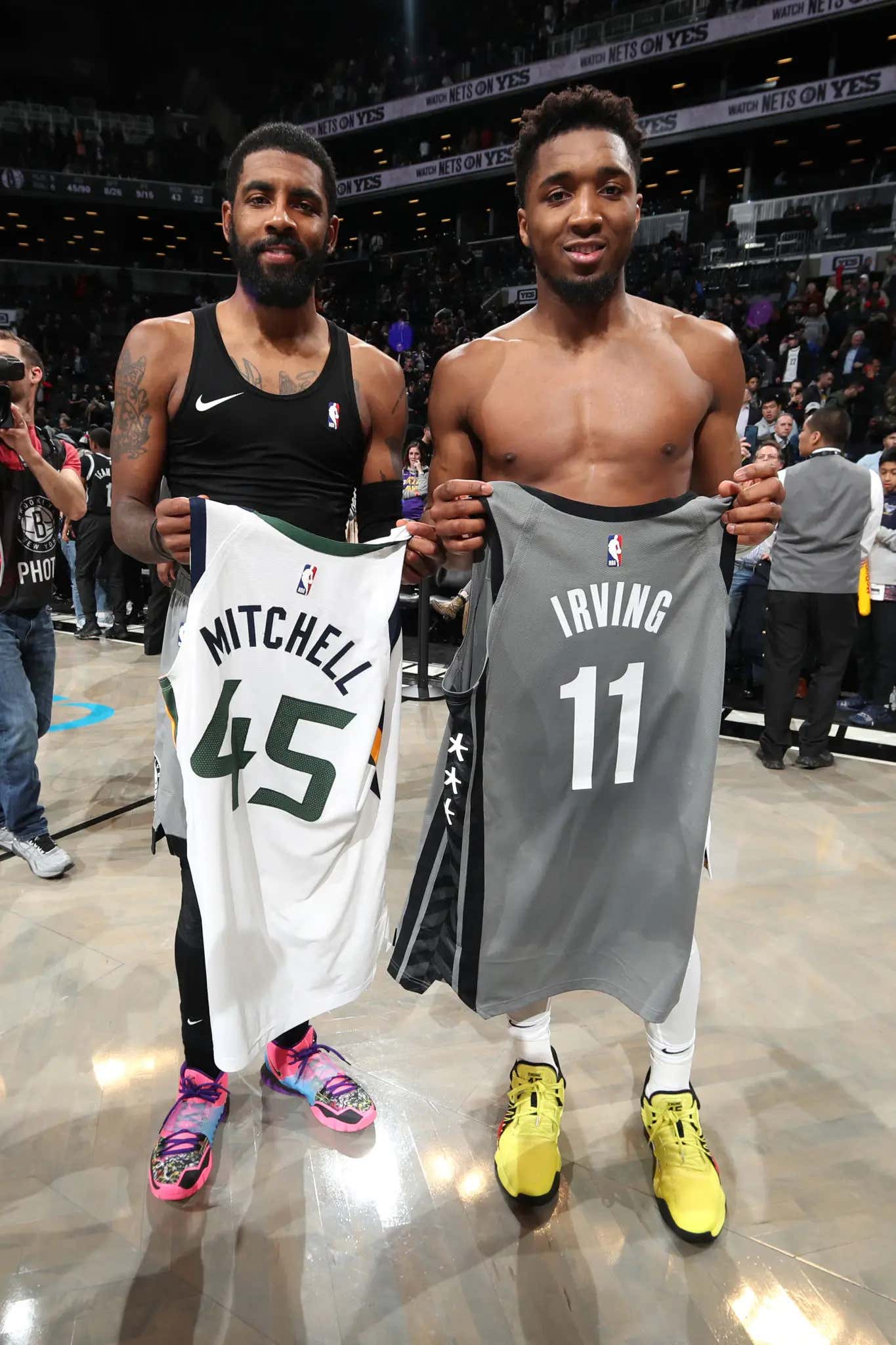 Cavs Fans Are Up In Arms Debating Whether Donovan Mitchell Or Kyrie Irving Is The 2nd Best Player In Franchise History