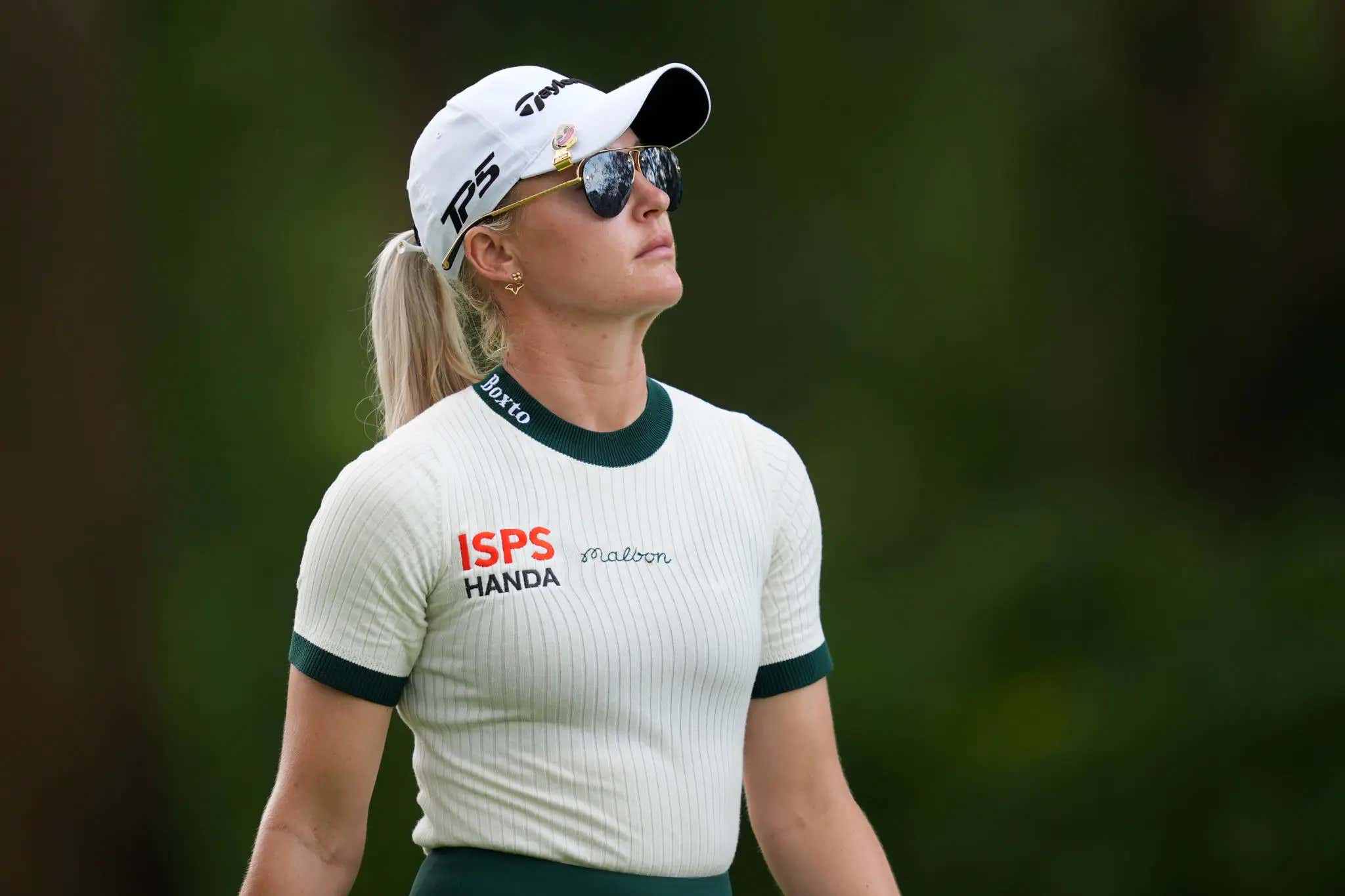 Watch: Smokeshow Professional Golfer Charley Hull Casually Ripping Cigs During The U.S. Open Practice Round