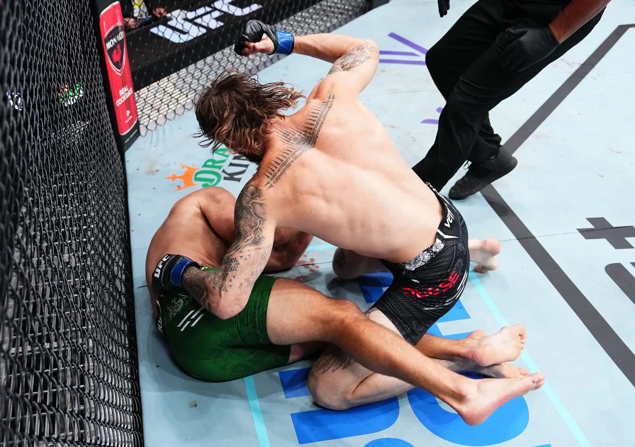 Zachary Reese Starches Julian Marquez In Just 20 Seconds At UFC Louisville