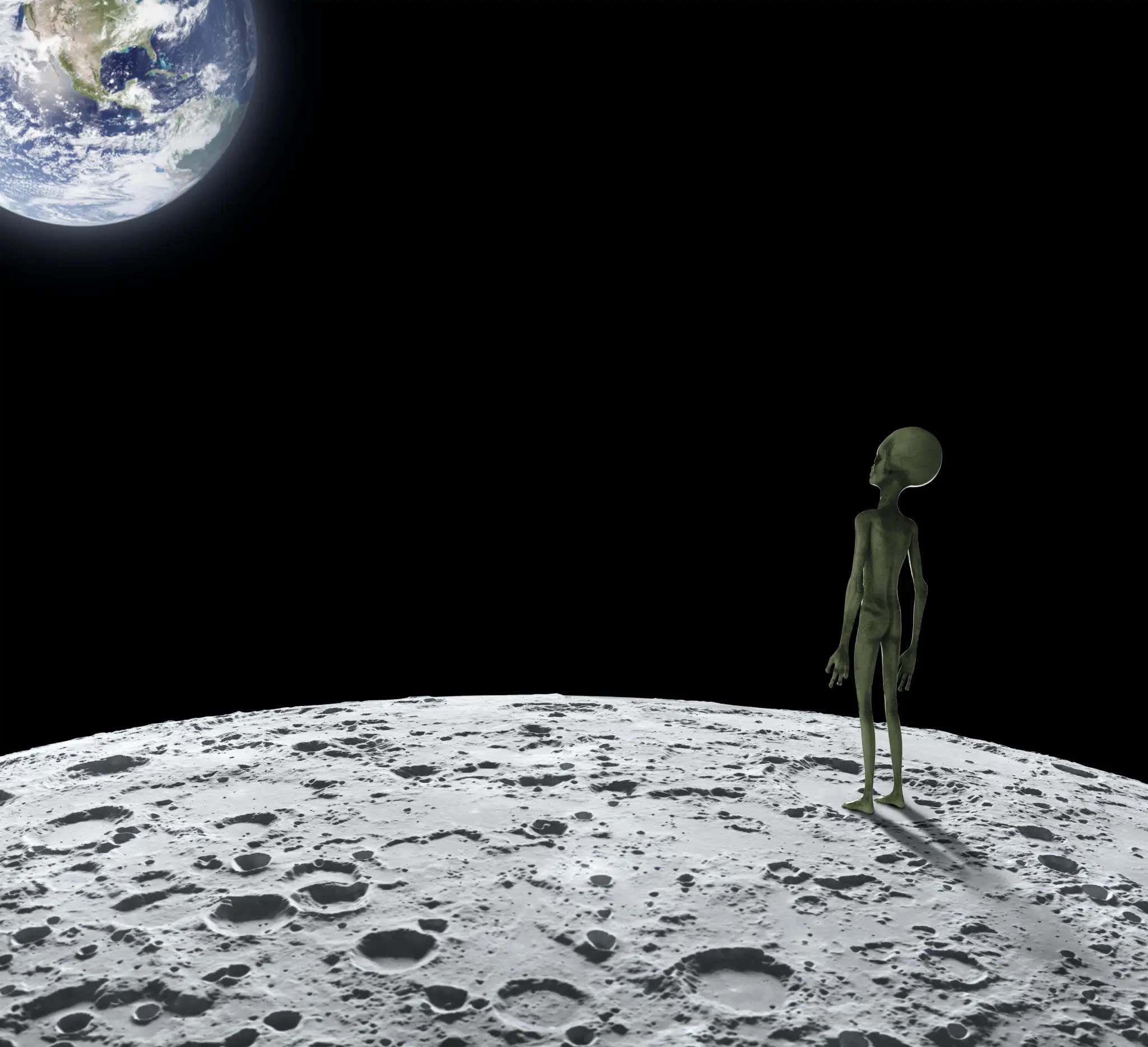 A Harvard Study Says Aliens May Be Living Among Us and Using a Base Inside the Moon