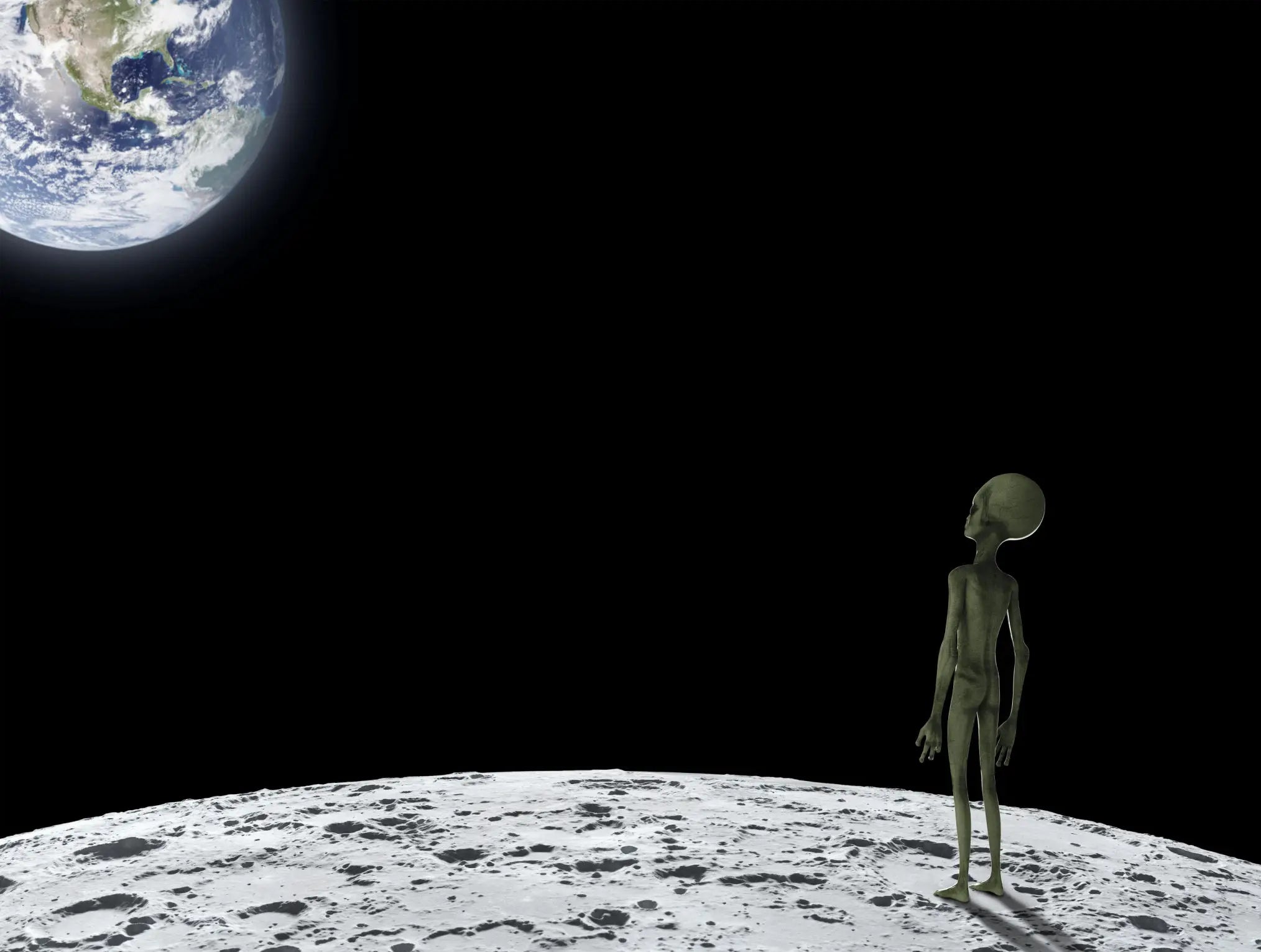 A Harvard Study Says Aliens May Be Living Among Us and Using a Base Inside the Moon