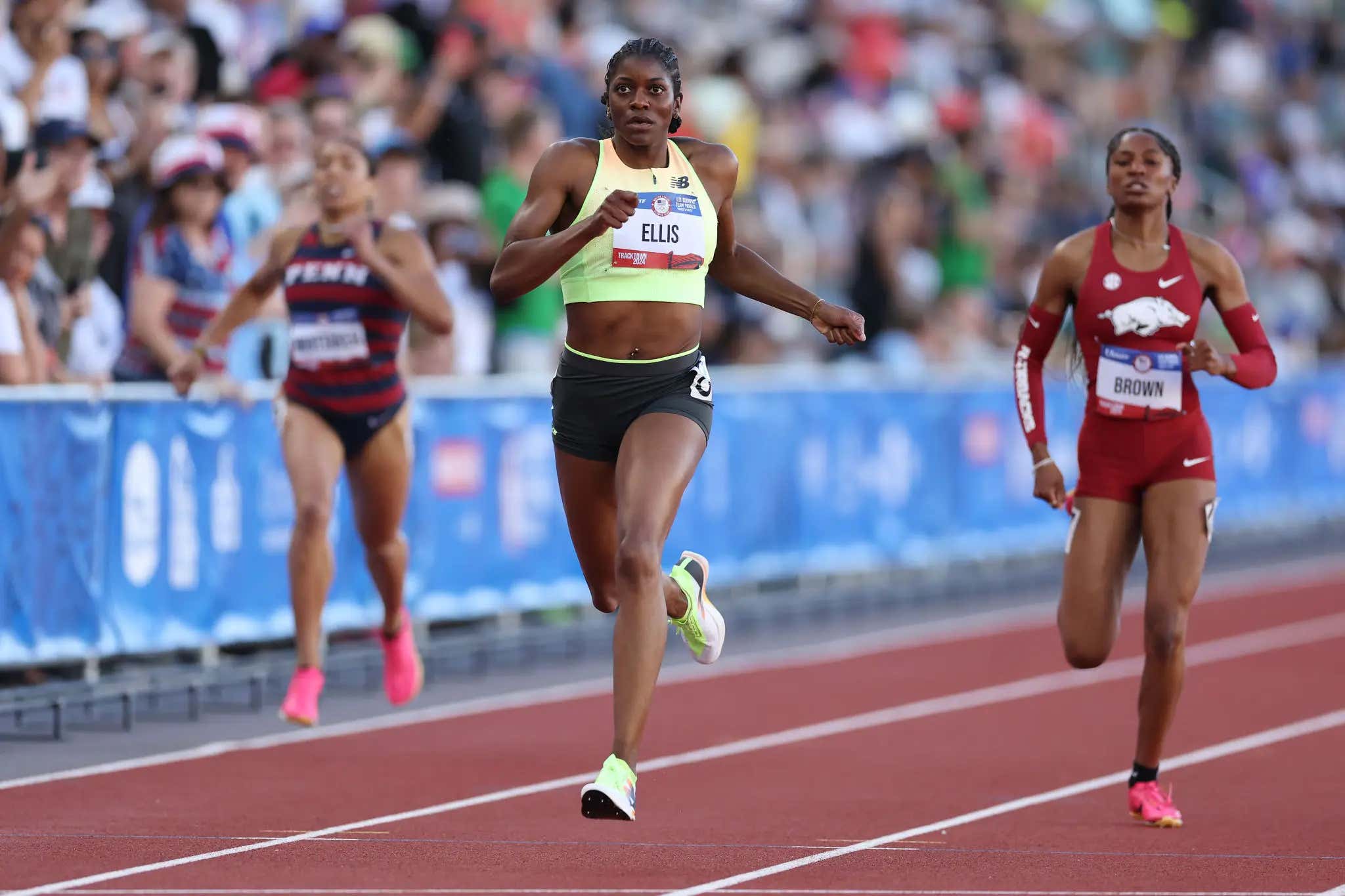 Get The Adrenaline Flowing: US Runner Kendall Ellis Got Locked In A Bathroom Before Her Race, Ran Her Best Time Ever To Qualify For The Olympics