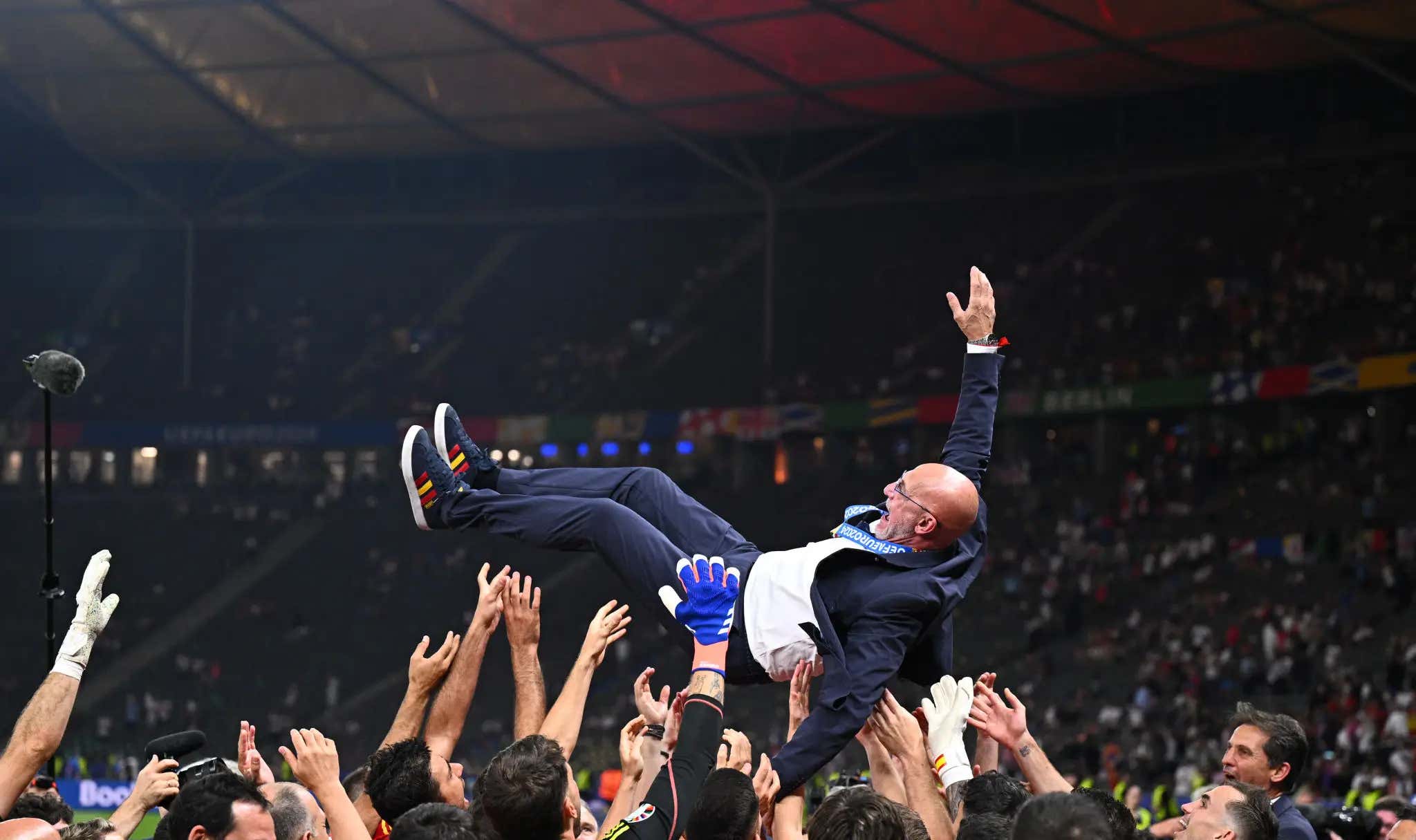 Savvy Business Move: Spain's Manager Luis de la Fuente Wins Euro, Promptly Leaks To The World He's Interested In The USA Job