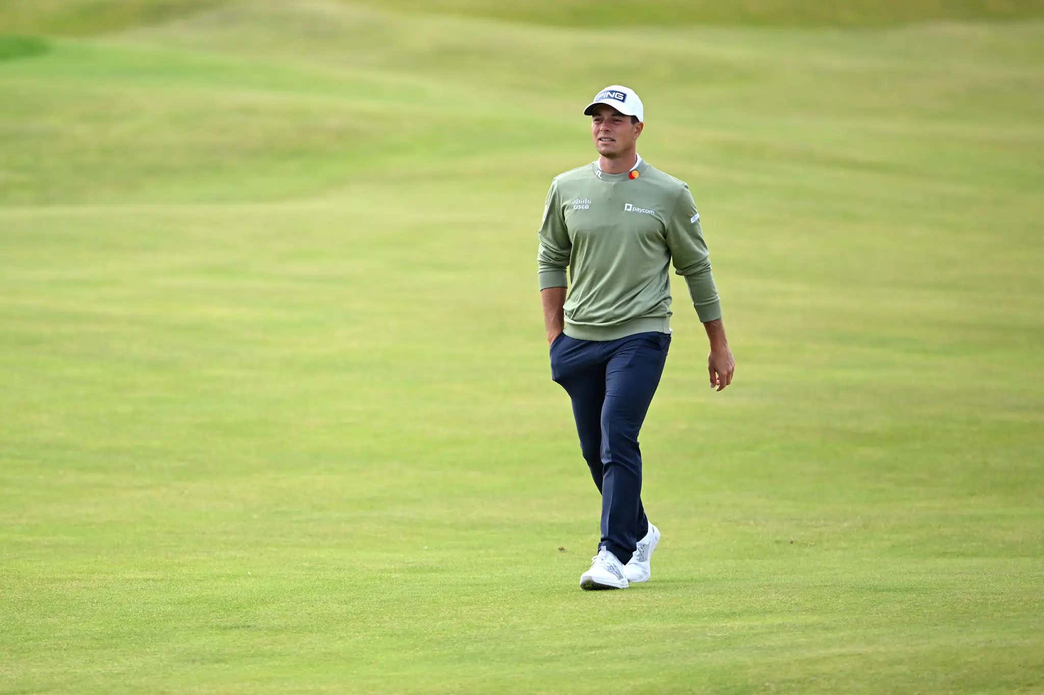 A Hero Emerges: Viktor Hovland Got Ice Cream Delivered To Him On The 13th Hole At Royal Troon During His Practice Round