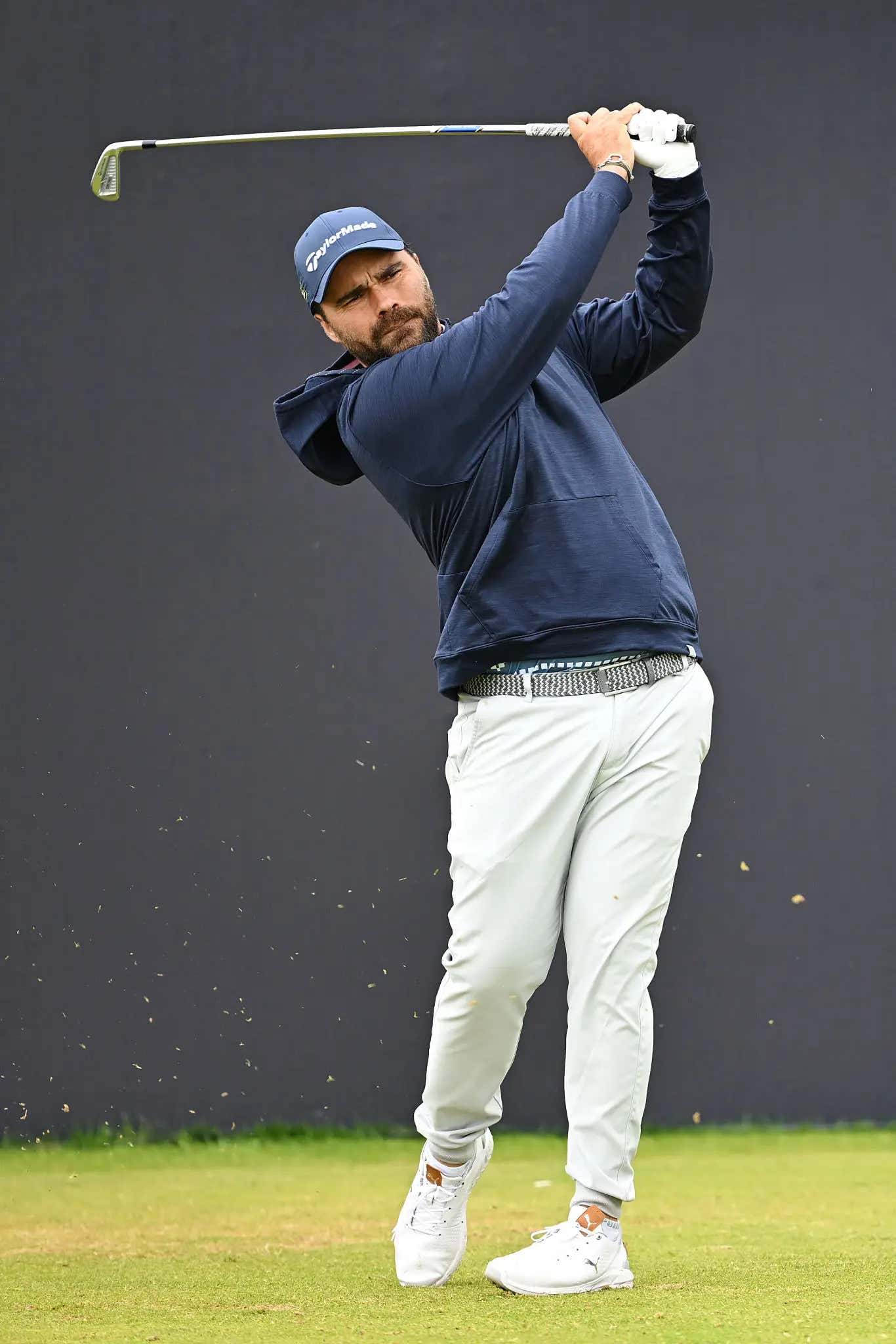 Romain Langasque Is Being Accused Of Rage Quitting The Open With A 'Back Injury' After Hitting A Couple Shitty Shots At The Postage Stamp