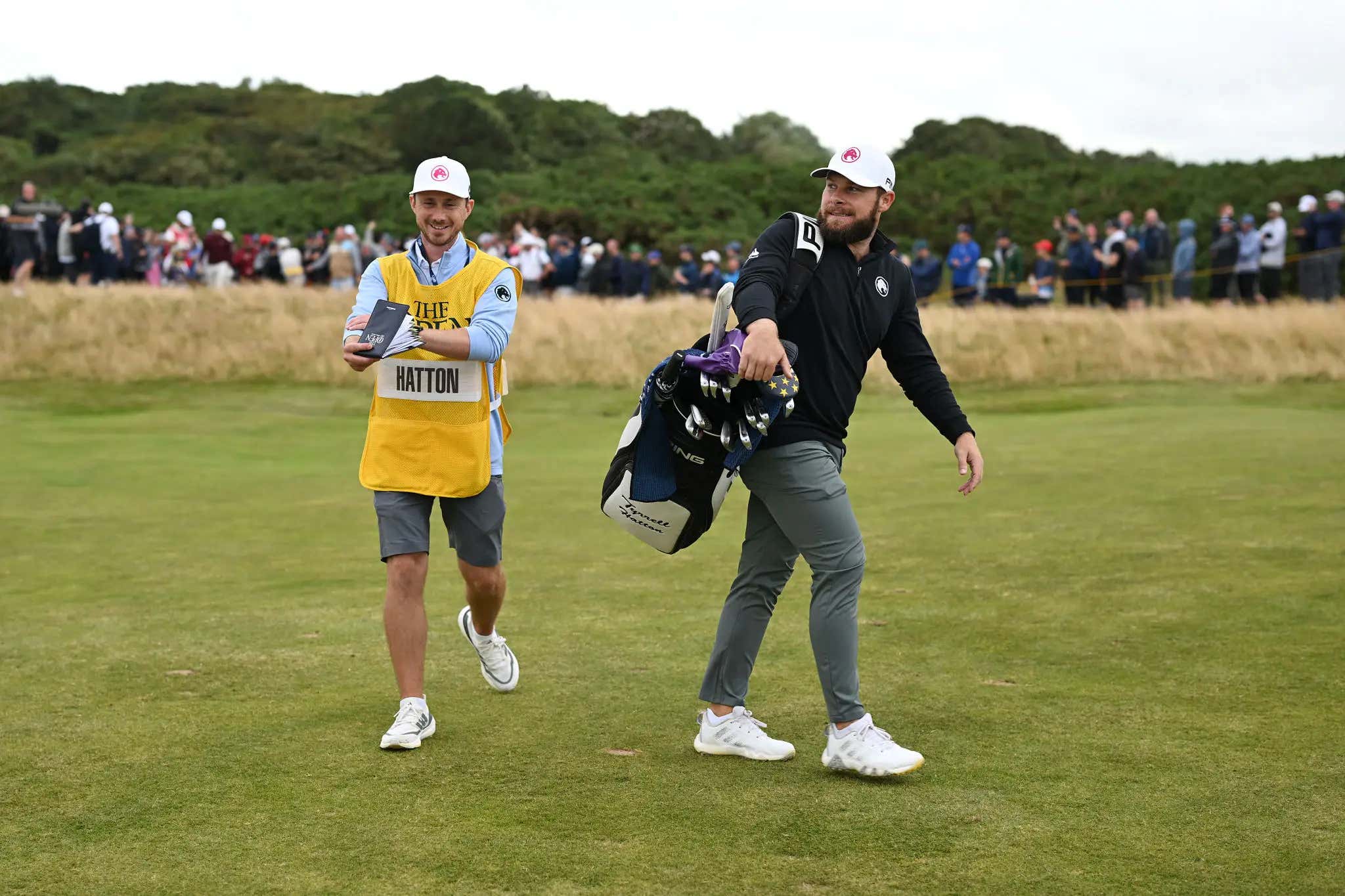 Golf Guy: Tyrrell Hatton Hits A Bad Shot On 11, Carries His Own Bag On The 12th Hole Because He Didn't 'Deserve' To Have Someone Carry His Stuff