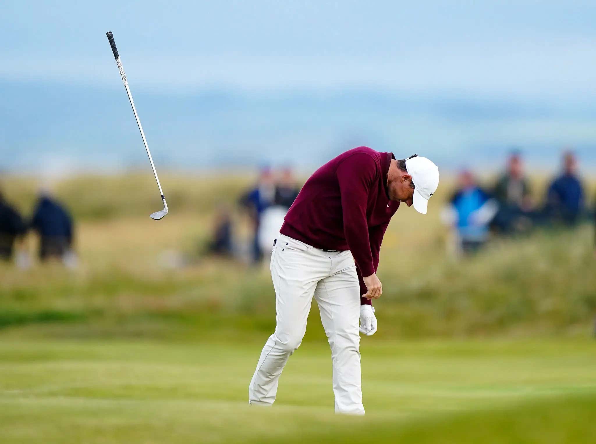 The Internet Is Destroying Rory For Admitting He Was Thinking About Where He Was Going On Vacation After He Tripled The 4th Hole Yesterday