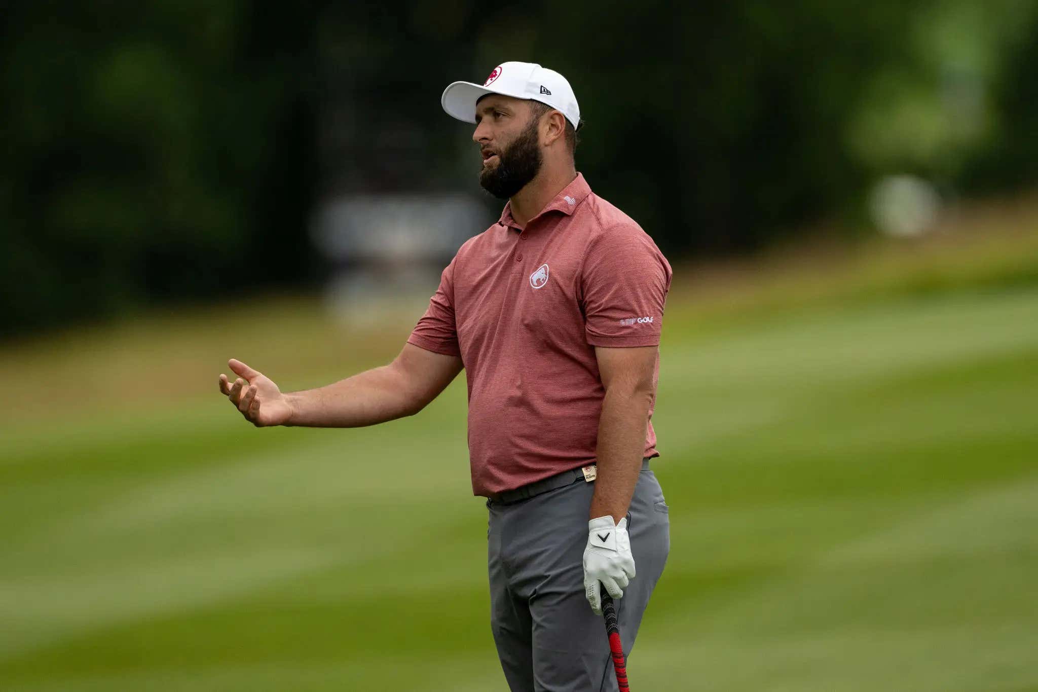 'Not When You're Yelling In Our Fucking Backswing, You Dickhead' - Jon Rahm And His Caddie Seem To Be Enjoying The Round At LIV's Tournament Today