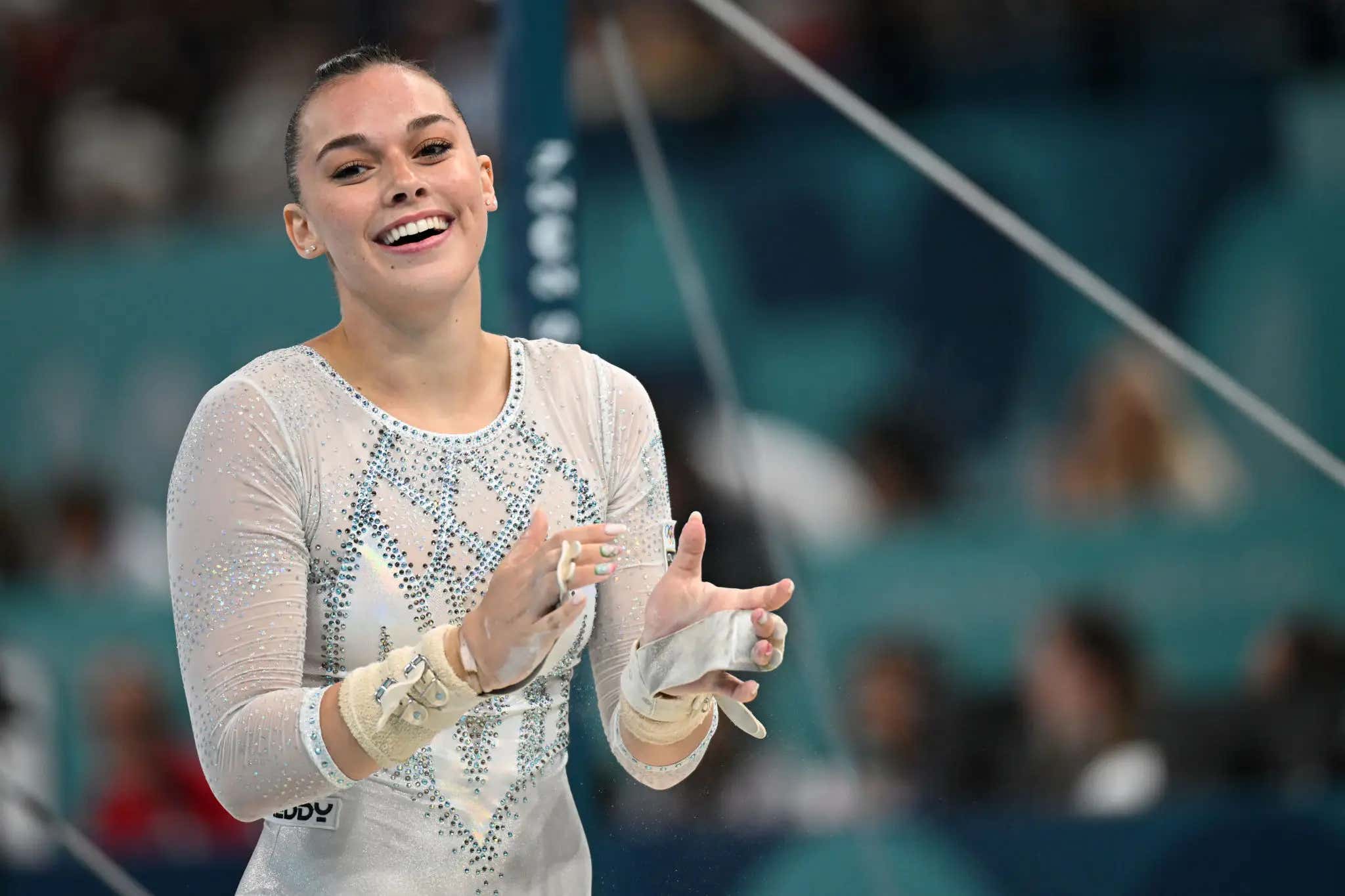Gymnast Giorgia Villa Is Being Called An Italian Hero For Winning Its First Medal In 96 Years And Going Viral For Being Sponsored By Parmigiano Reggiano