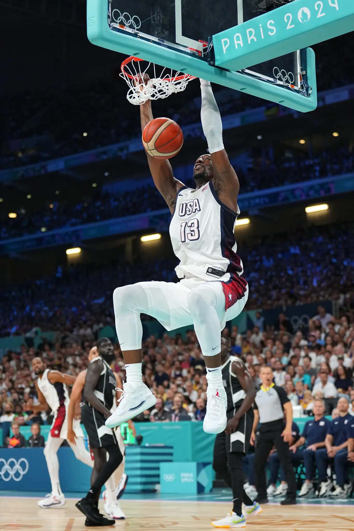 Decent Day For Bam Adebayo - Led Team USA In Scoring, Promptly Hopped On Twitter To Make Fun Of Brian Windhorst For Suggesting He'd Be Benched