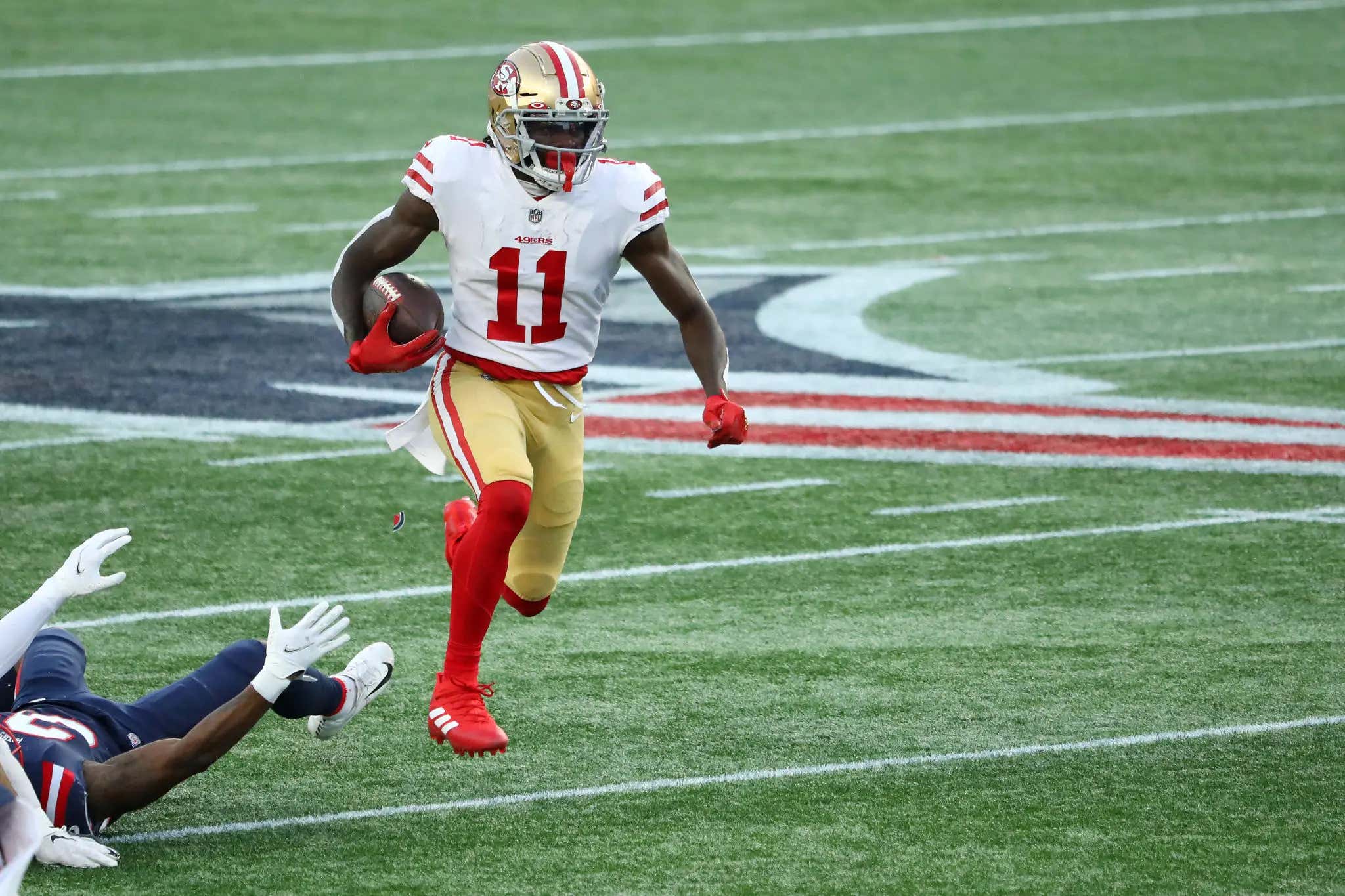 Schefter: Brandon Aiyuk-to-NE is Off Because 'the Patriots are Excited About Their Young Receivers.' Looks Like Old Balls Was Right Again.