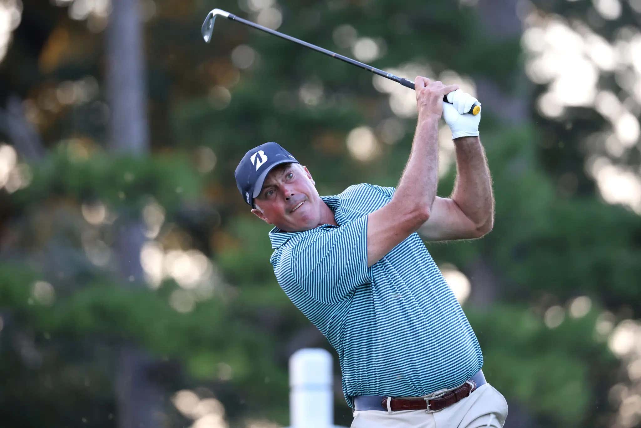 All-Time Golf Hardo Move: Matt Kuchar Refused To Finish His Round Last Night With 1 Hole Left, Came Back This Morning Solo To Ask For Relief, Fight For A Par