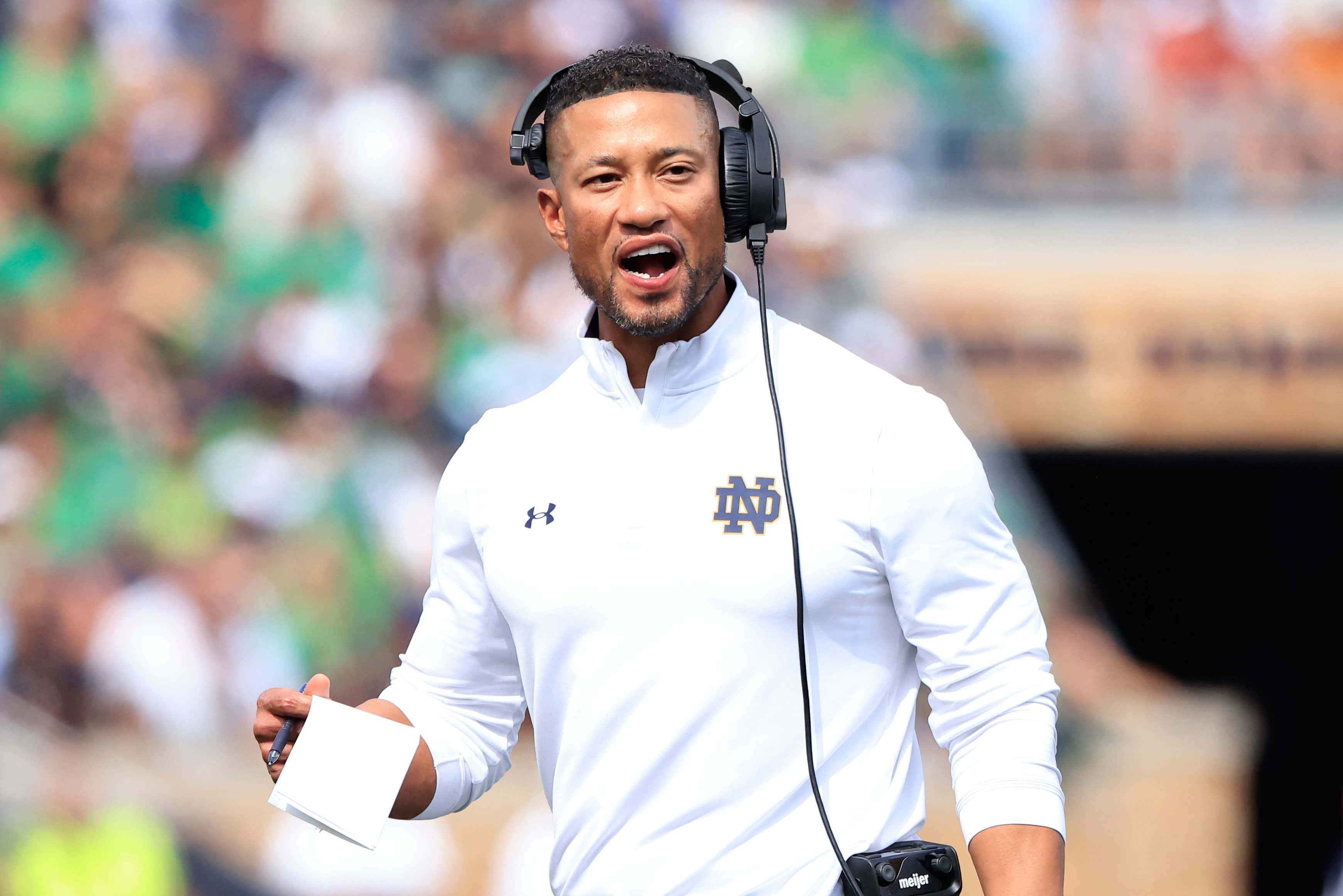 Analytics Debate: Notre Dame Head Coach Marcus Freeman Says He Would Kick An Extra Point If Down By 14 Late In The Game