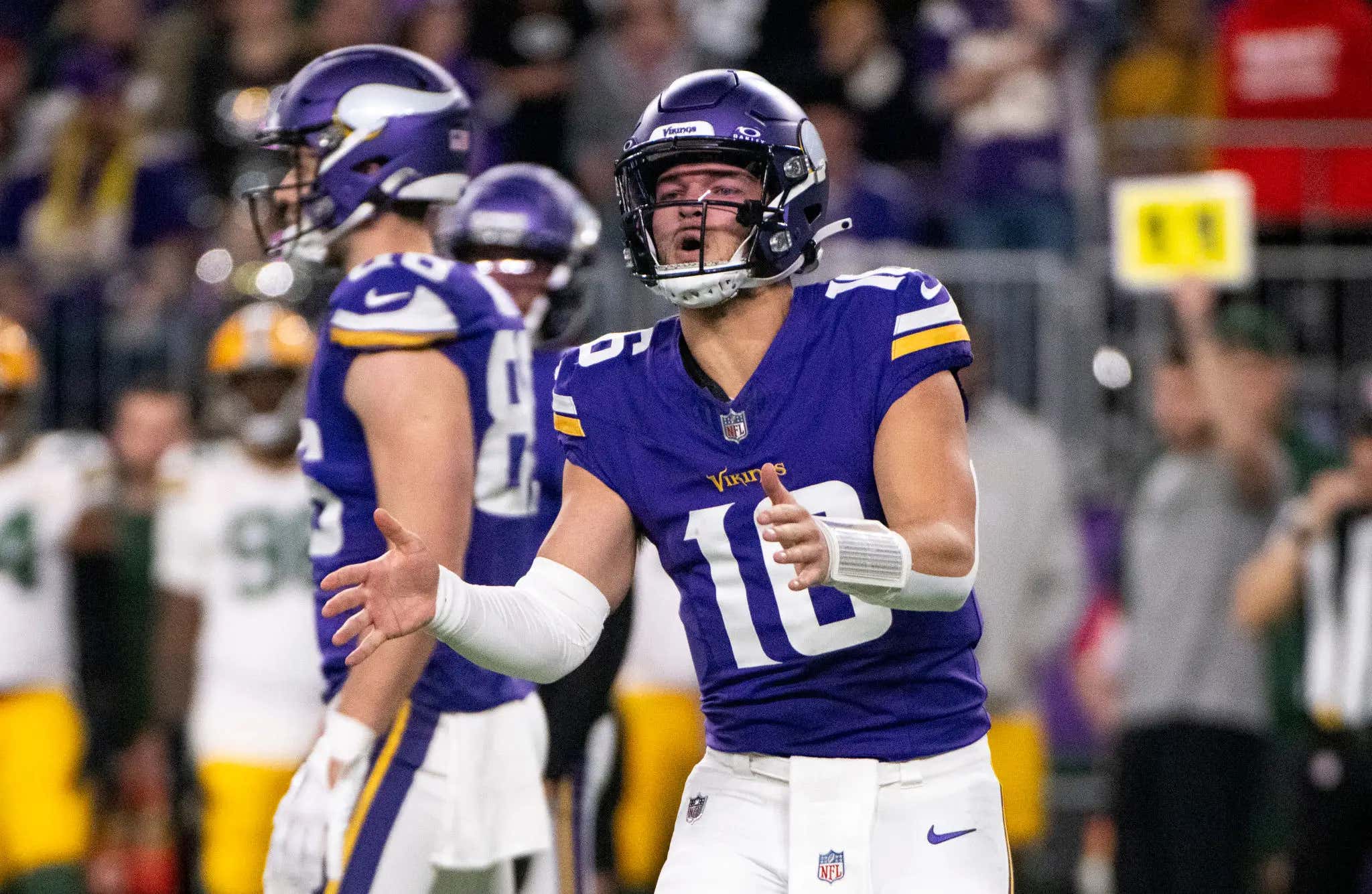 Pour One Out For Minnesota Vikings Quarterback Jaren Hall Who Was Released After Leading The Entire NFL In Pre-Season Passer Rating