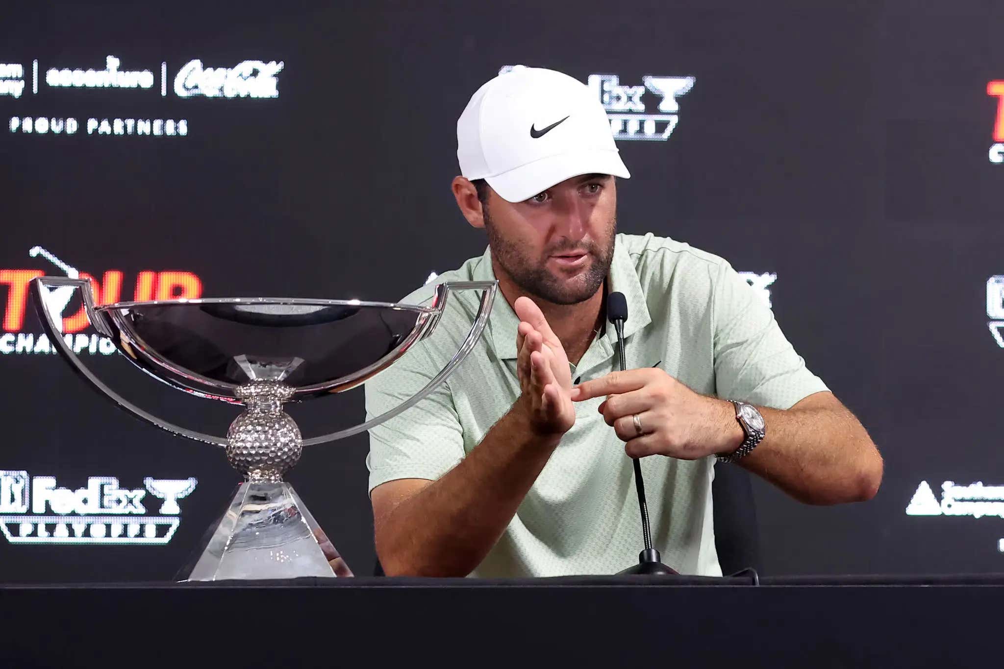 Scottie Scheffler Ends His Ridiculous Season With The Tour Championship, $25 Million And Burying A Reporter Who Dared To Ask About A Shank