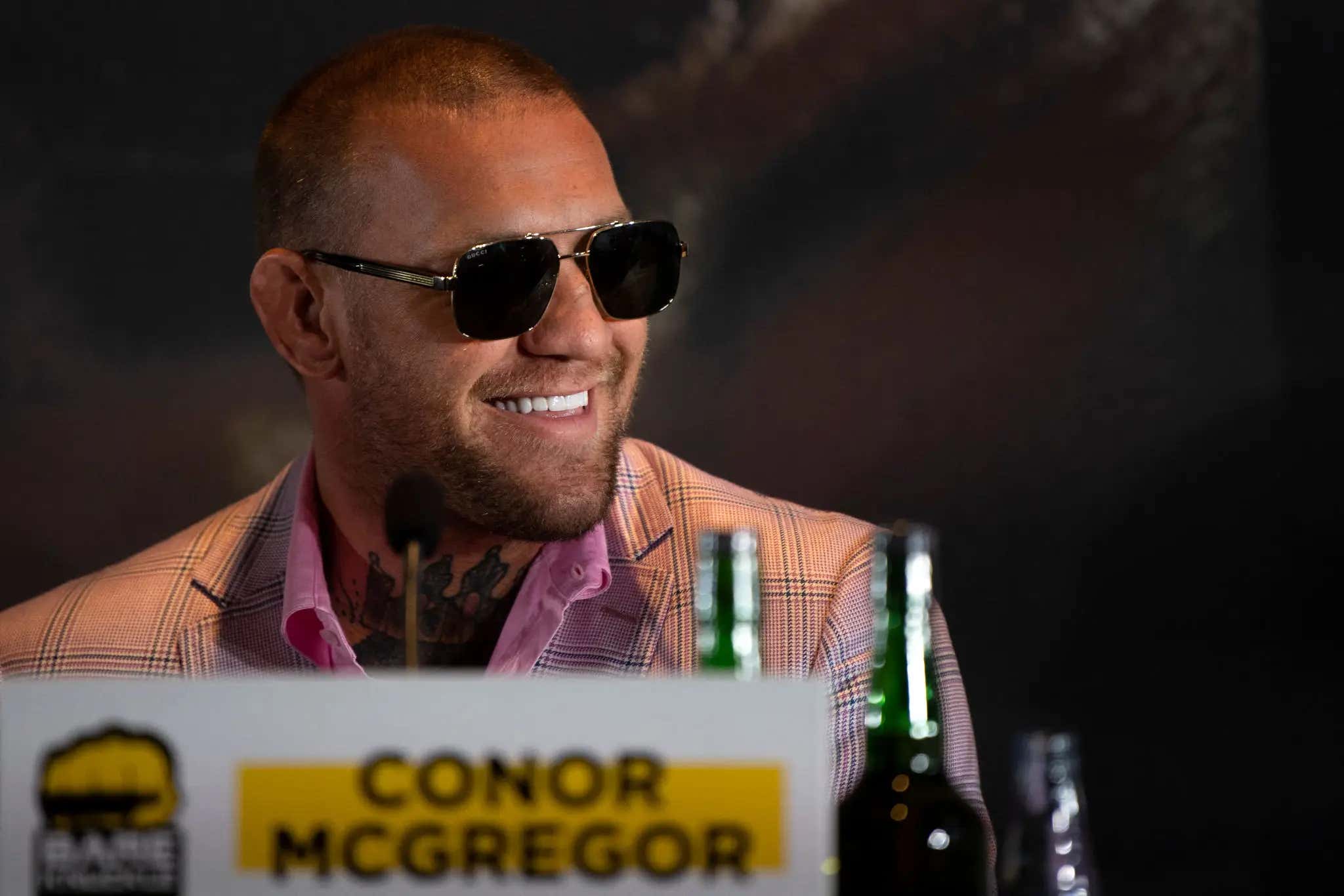 While Everyone Was Focused On Football This Weekend, Conor McGregor Announced He's Running For President