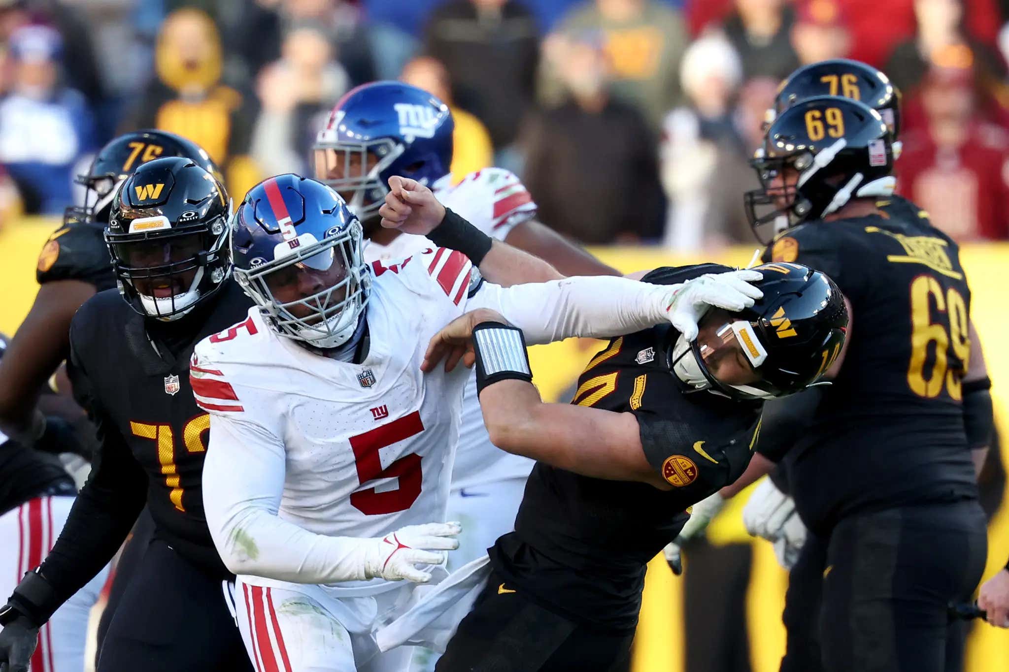 Stop Saying Dumb Shit - Kayvon Thibodeaux Claims Washington Isn't Really A Rival For The Giants (He's Wrong. Very Wrong.)