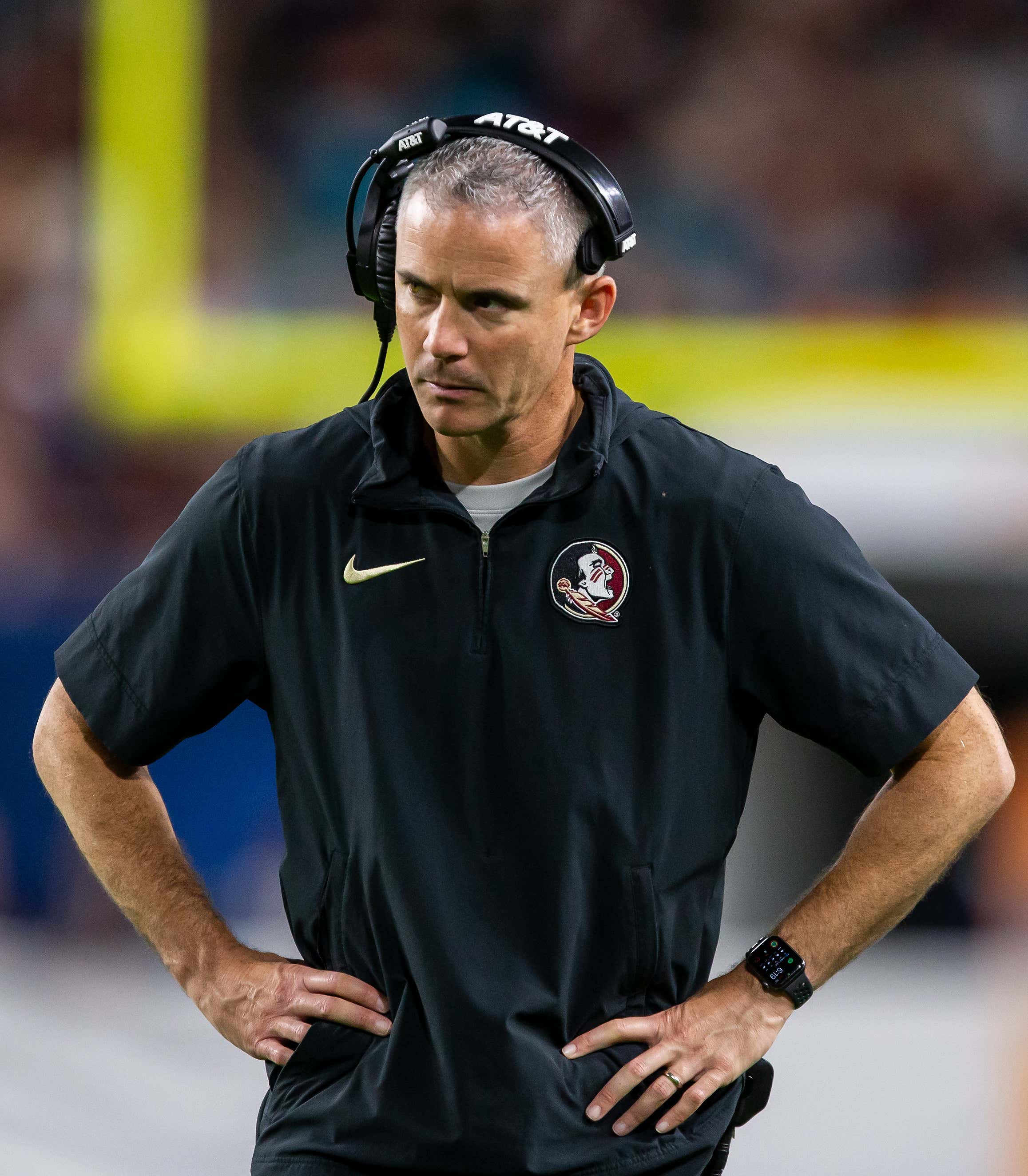 Poetic: A Fire Alarm Went Off During Mike Norvell's Press Conference Following FSU's Loss to Memphis