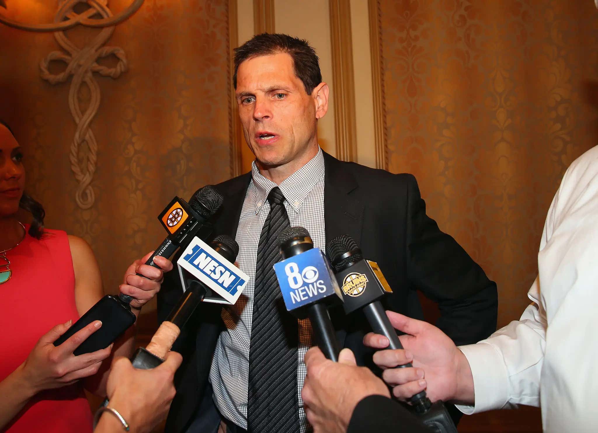 Bruins GM Don Sweeney Calls Out Barstool's "Spitting Up On Yourself" Podcast For Their Inaccuracies Of Jeremy Swayman's Contract Negotiatons