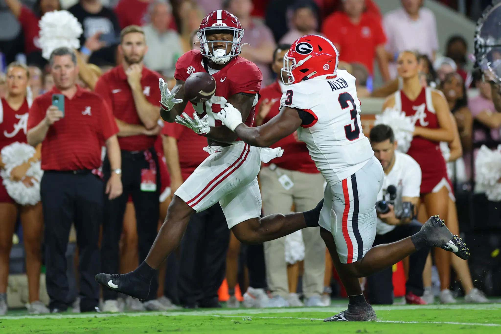 Alabama Is Embarrassing a Georgia Team That Hadn't Lost a Regular Season Game Since 2020