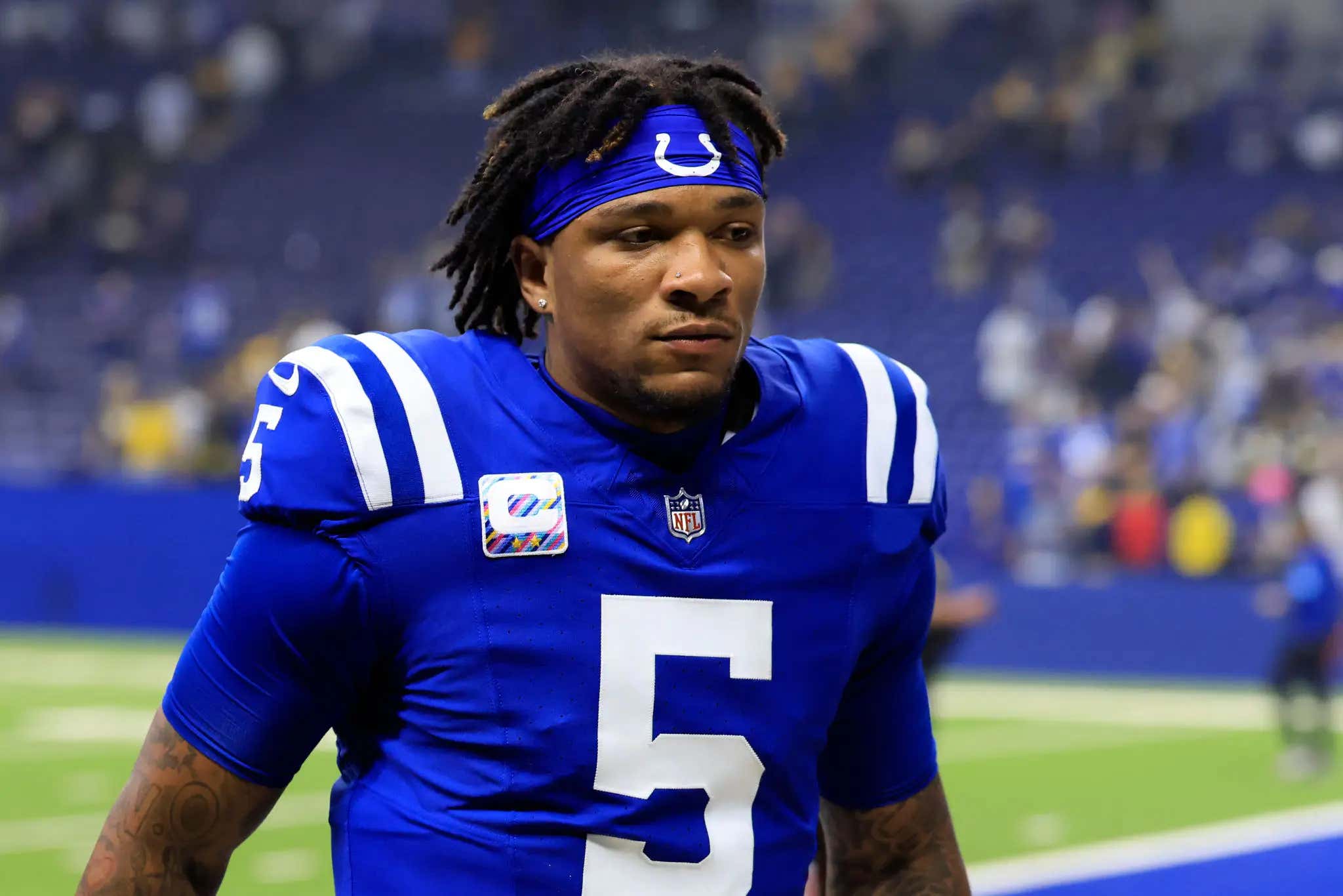 Anthony Richardson Wants Anyone Who Thinks He's Injury Prone To 'Leave The House, Come Get Hit By Someone That's Running 20mph Every Week'