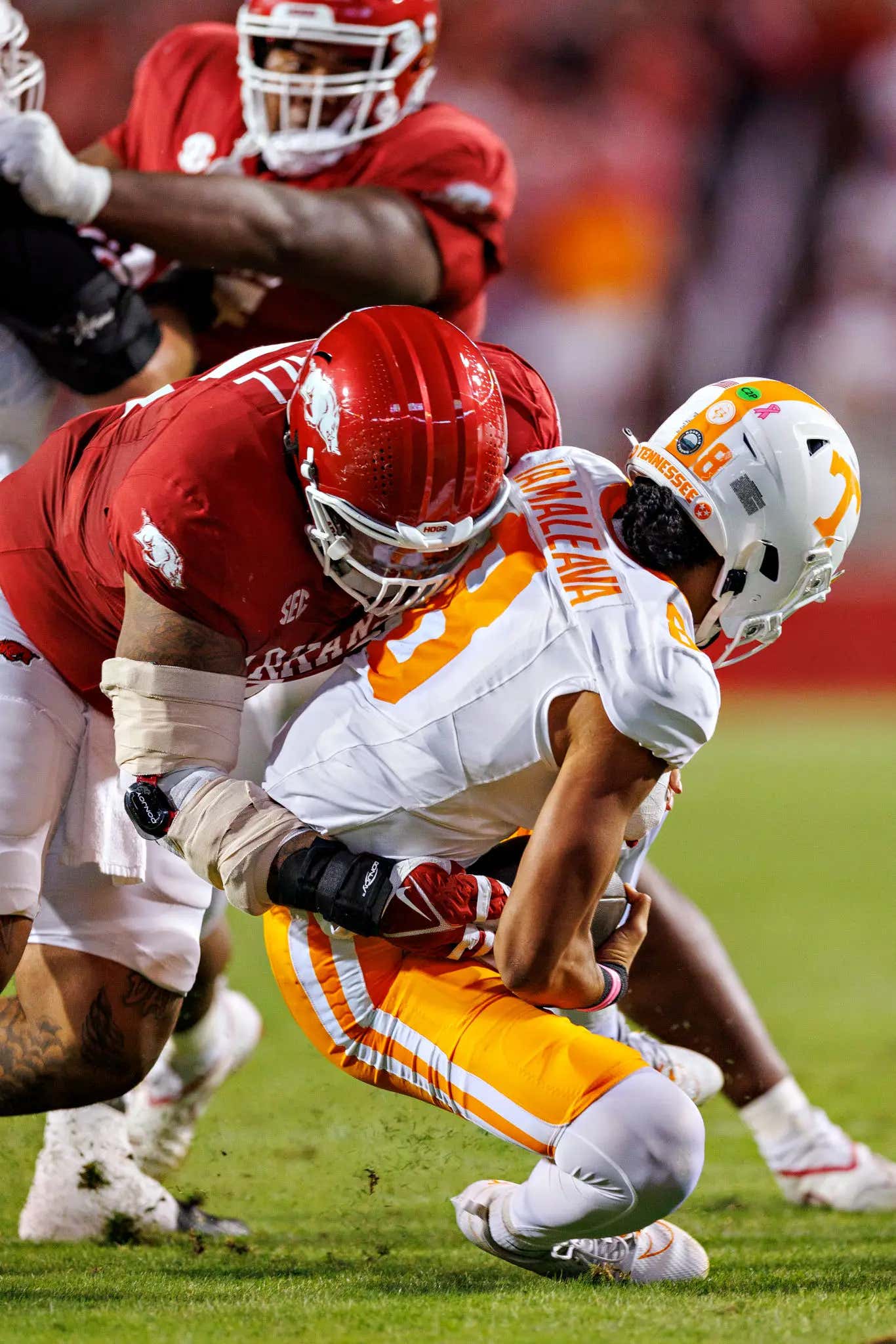 No. 4 Tennessee Loses at Arkansas on Upset Saturday