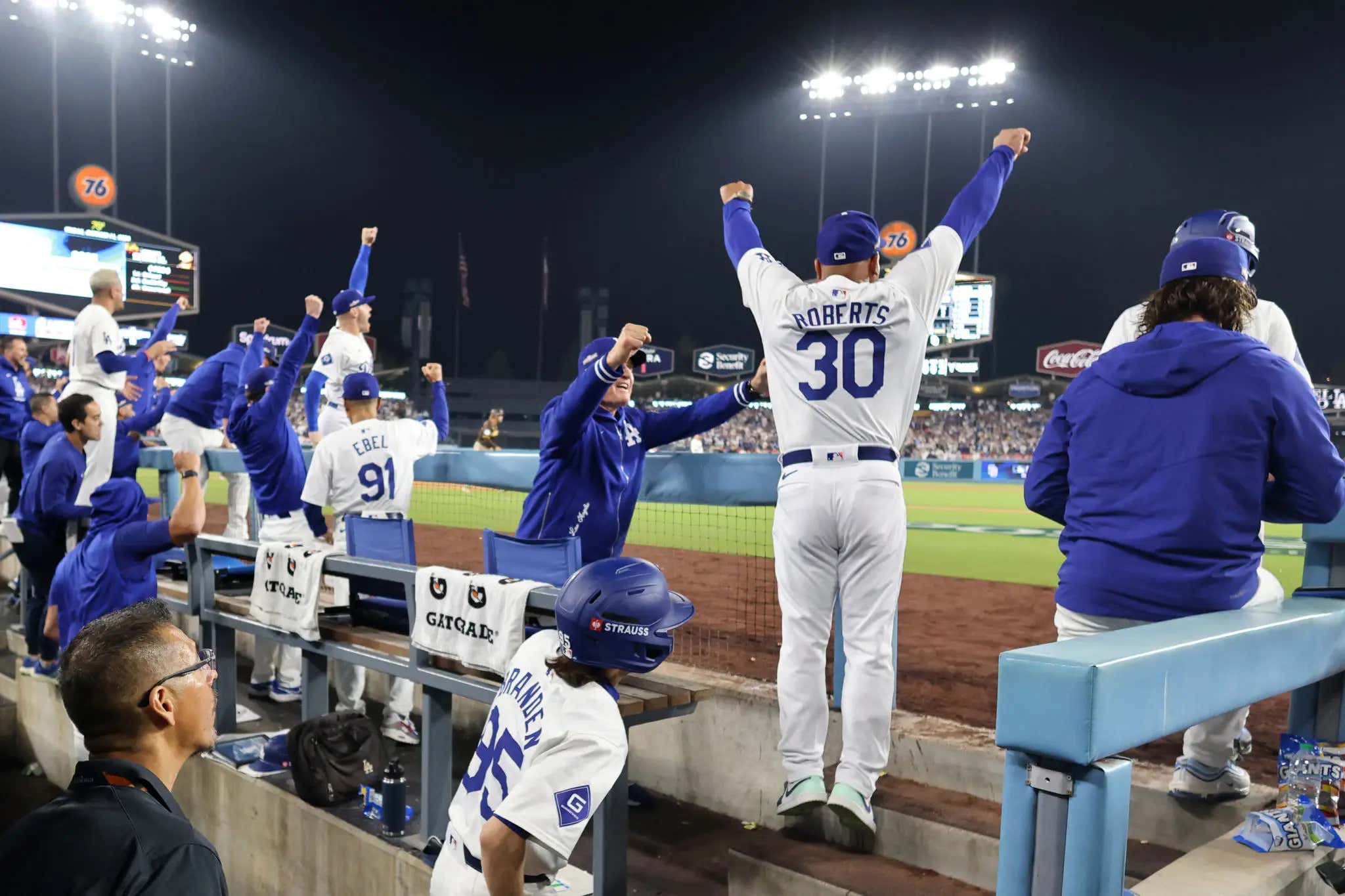 The Dodgers Hold The Padres Scoreless For 24 Straight Innings On Their Way To Facing The Mets In the NLCS