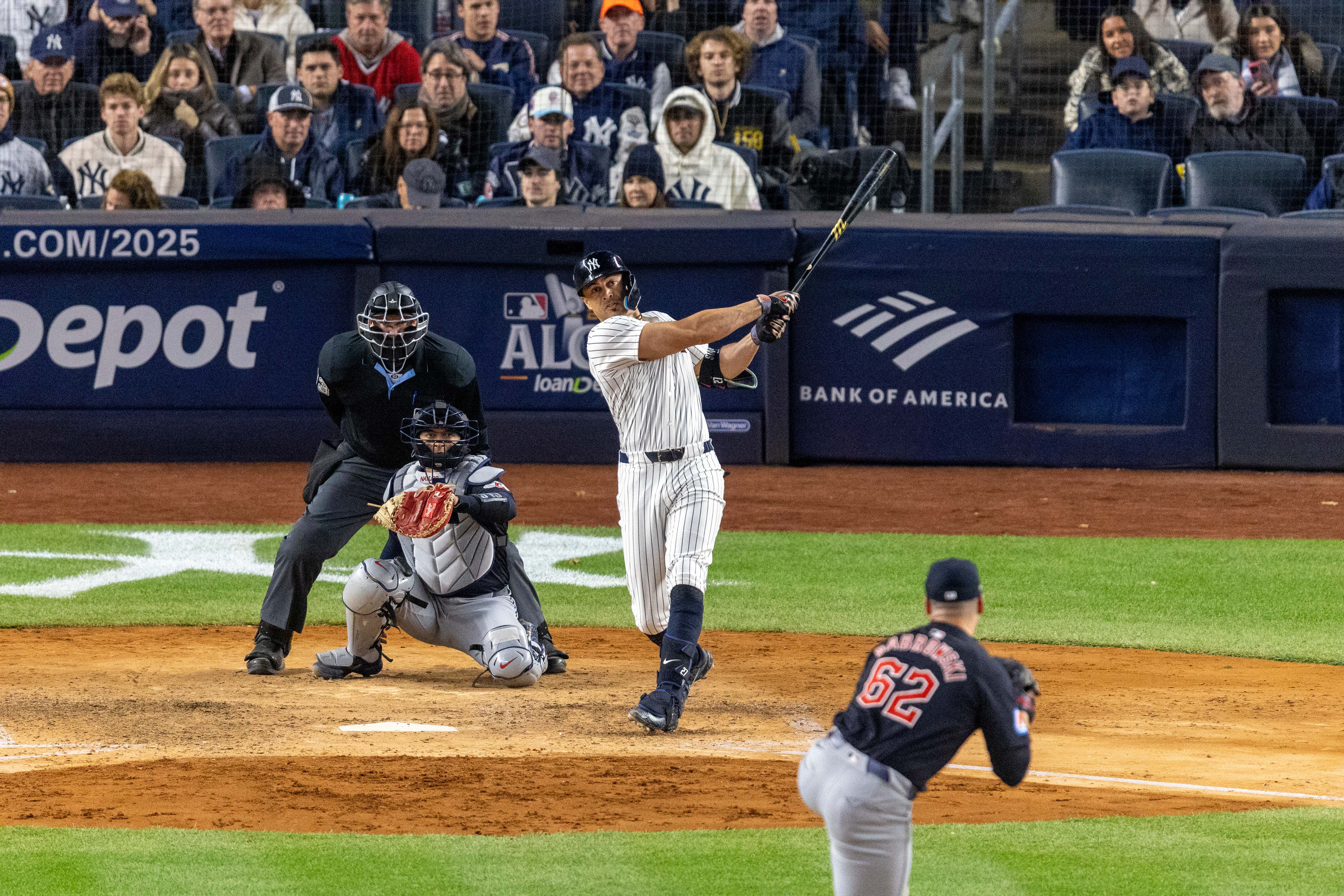 Giancarlo Stanton Can Still Mash Homers Like The Best Of Them But His Elbow Problems Leave Him Unable To Open a Bag of Chips
