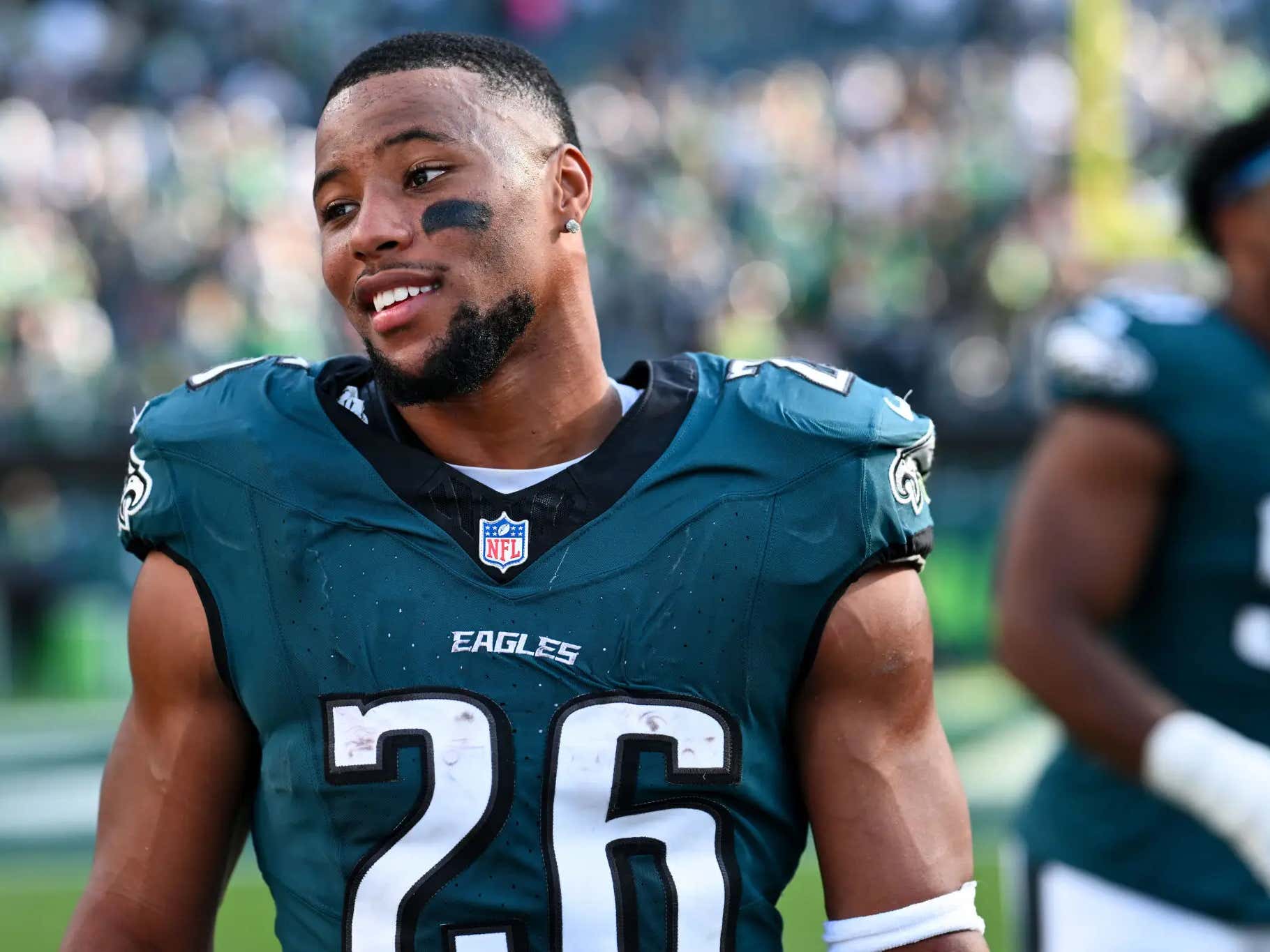 "Let The Other Guys Eat" Saquon Barkley Could Have Set A Career High