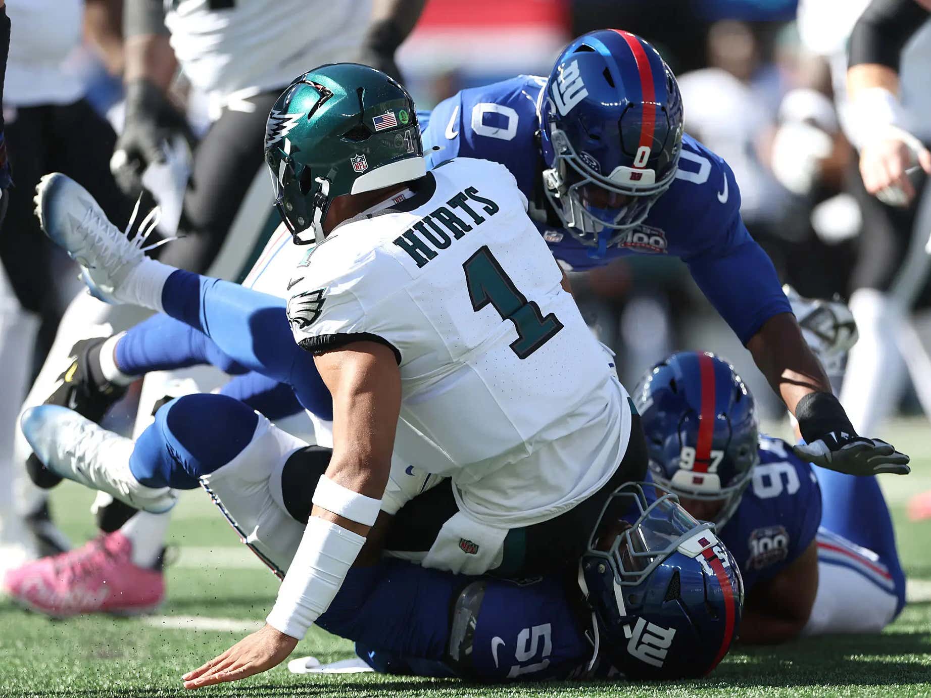 It's Week 7 And The Philadelphia Eagles Professional Football Team Is