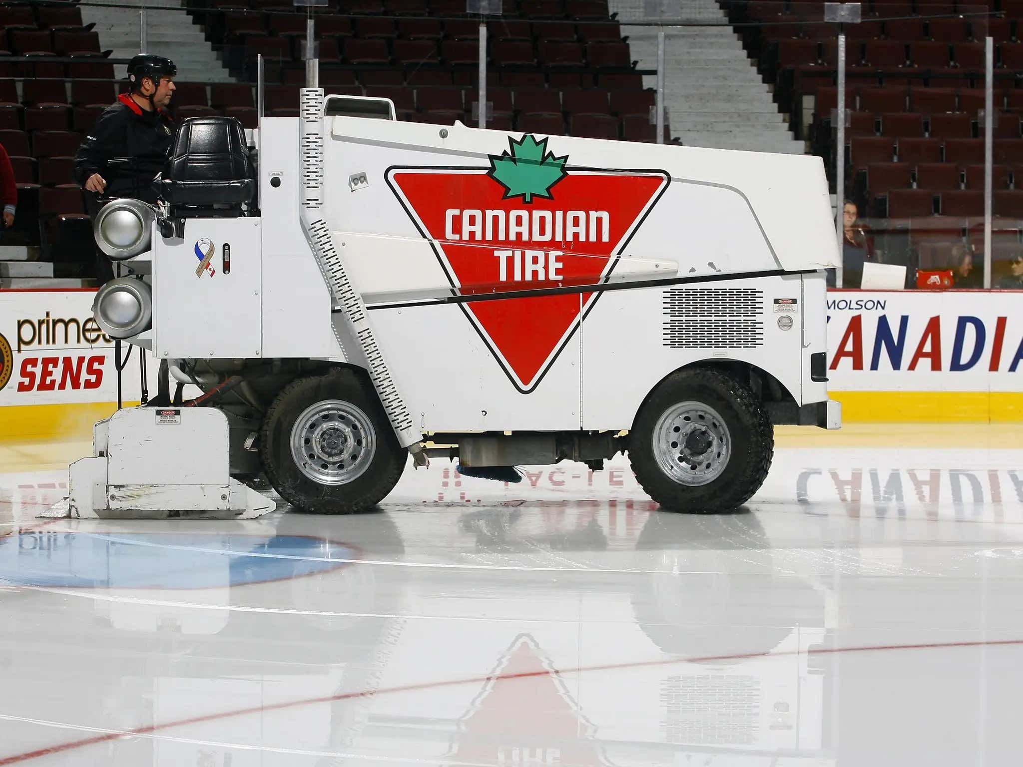 O Canada Zamboni Driver In Quebec Gets Arrested For Resurfacing The