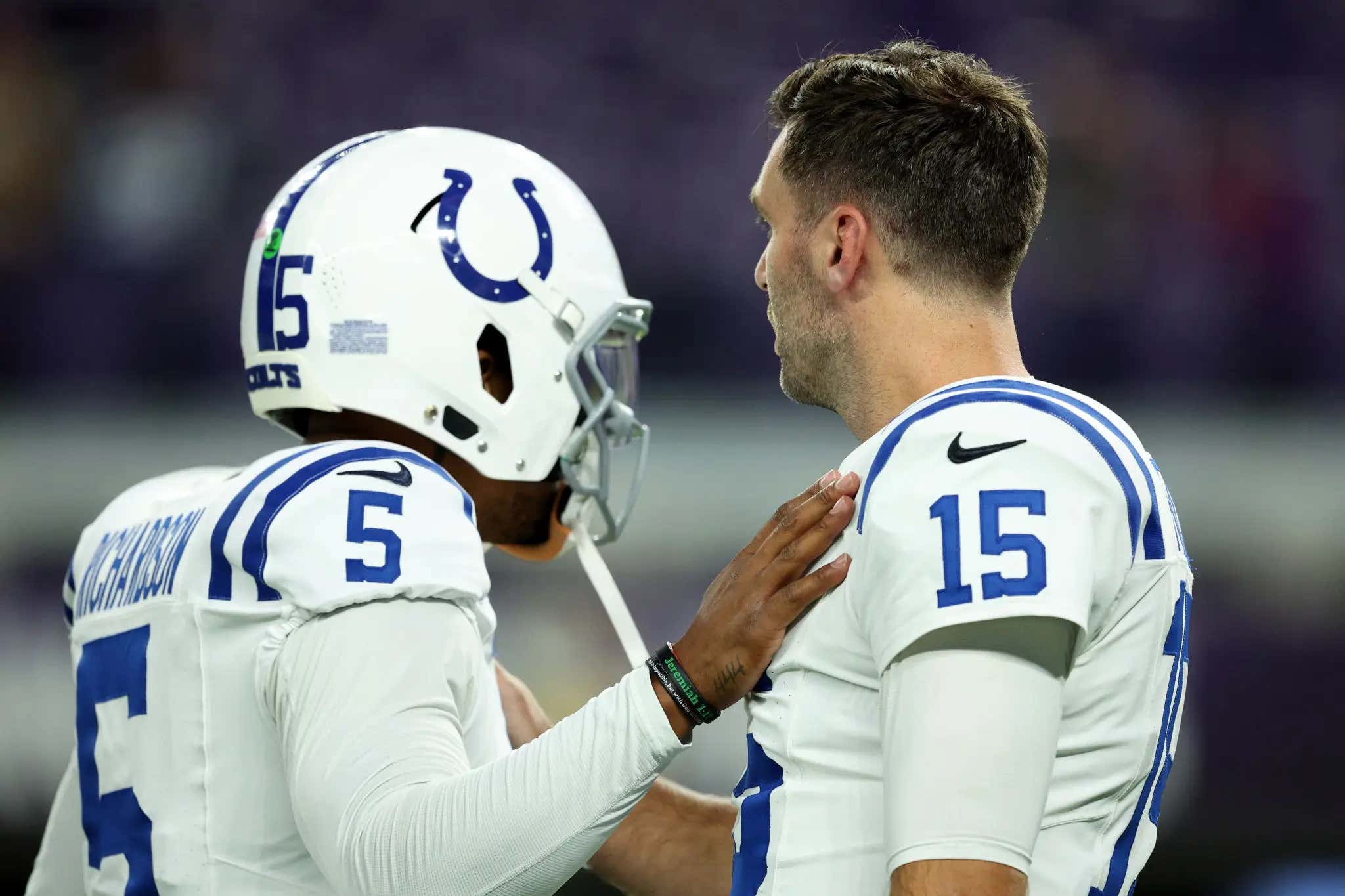 Flacco SZN is Over, Colts' Fans Have Successfully Bullied The Organization into Starting Anthony Richardson For The Rest of The Season