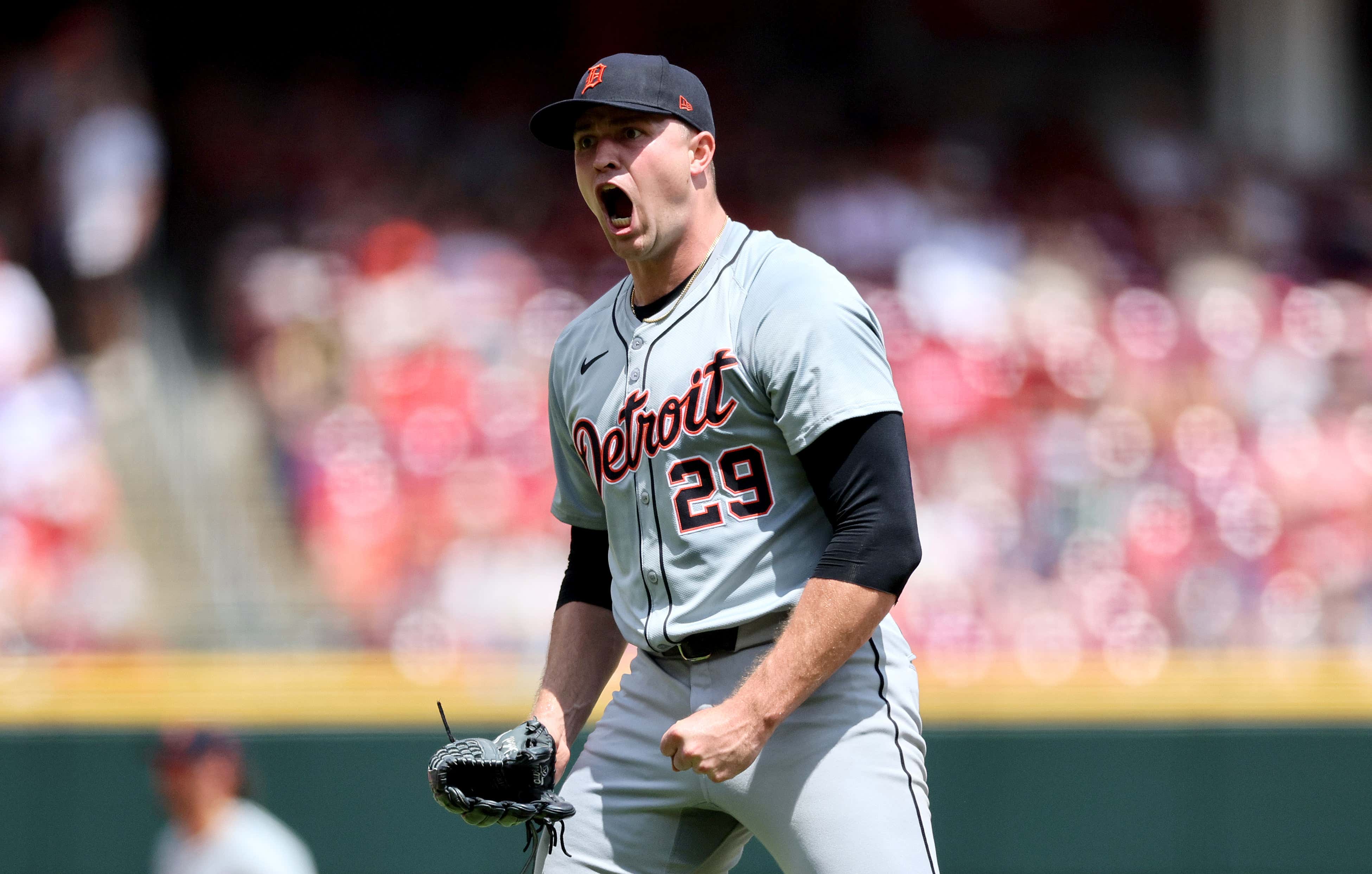 "Holy F*ck, That's Really Cool" - Tarik Skubal Reacts To Dave Portnoy And Big Cat Tweeting About Him During A Playoff Game