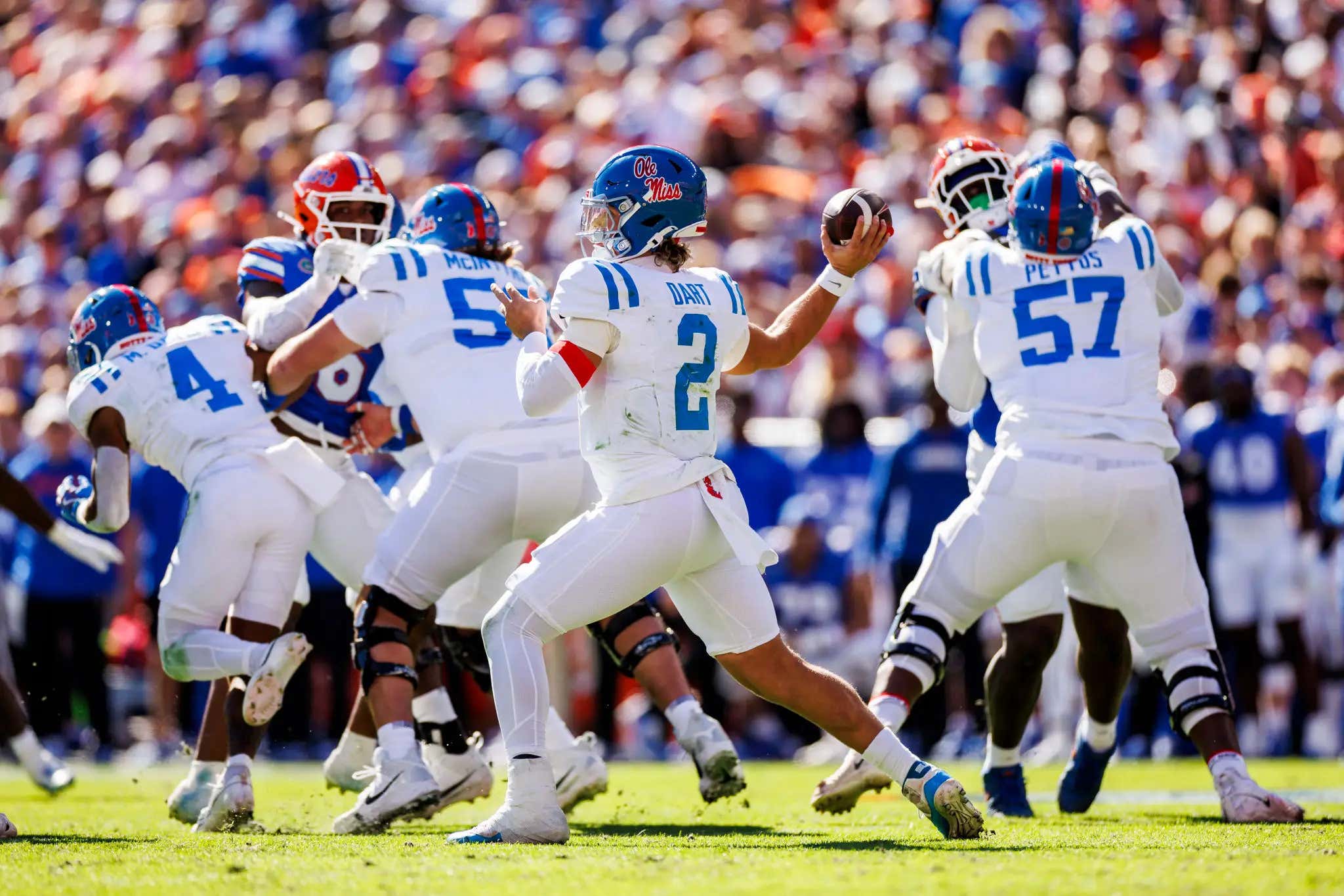 Jaxson Dart Would Not Stop Throwing Interceptions Until He Was Sure Ole Miss Was Out of the Playoff