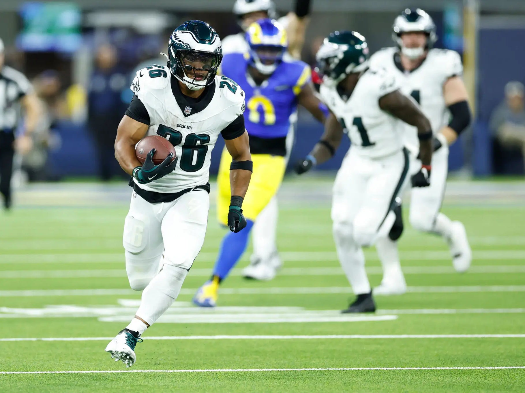 Saquon Barkley And The Philadelphia Eagles Run The Everliving Shit Out Of The Entire City Of Los Angeles