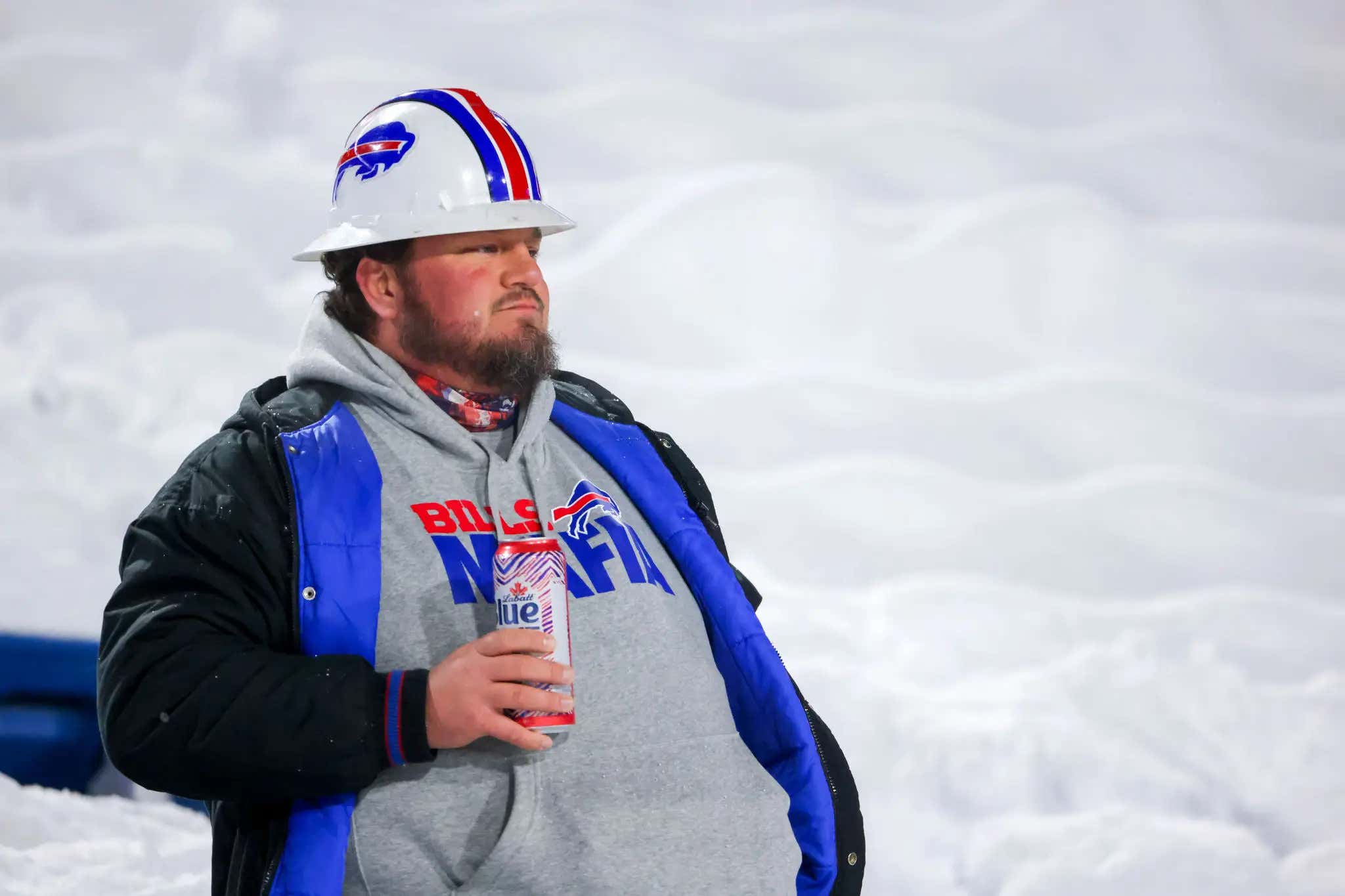 Bills Fan, Potential Hero, Almost Blocked A Field Goal From The Stands With A Snowball
