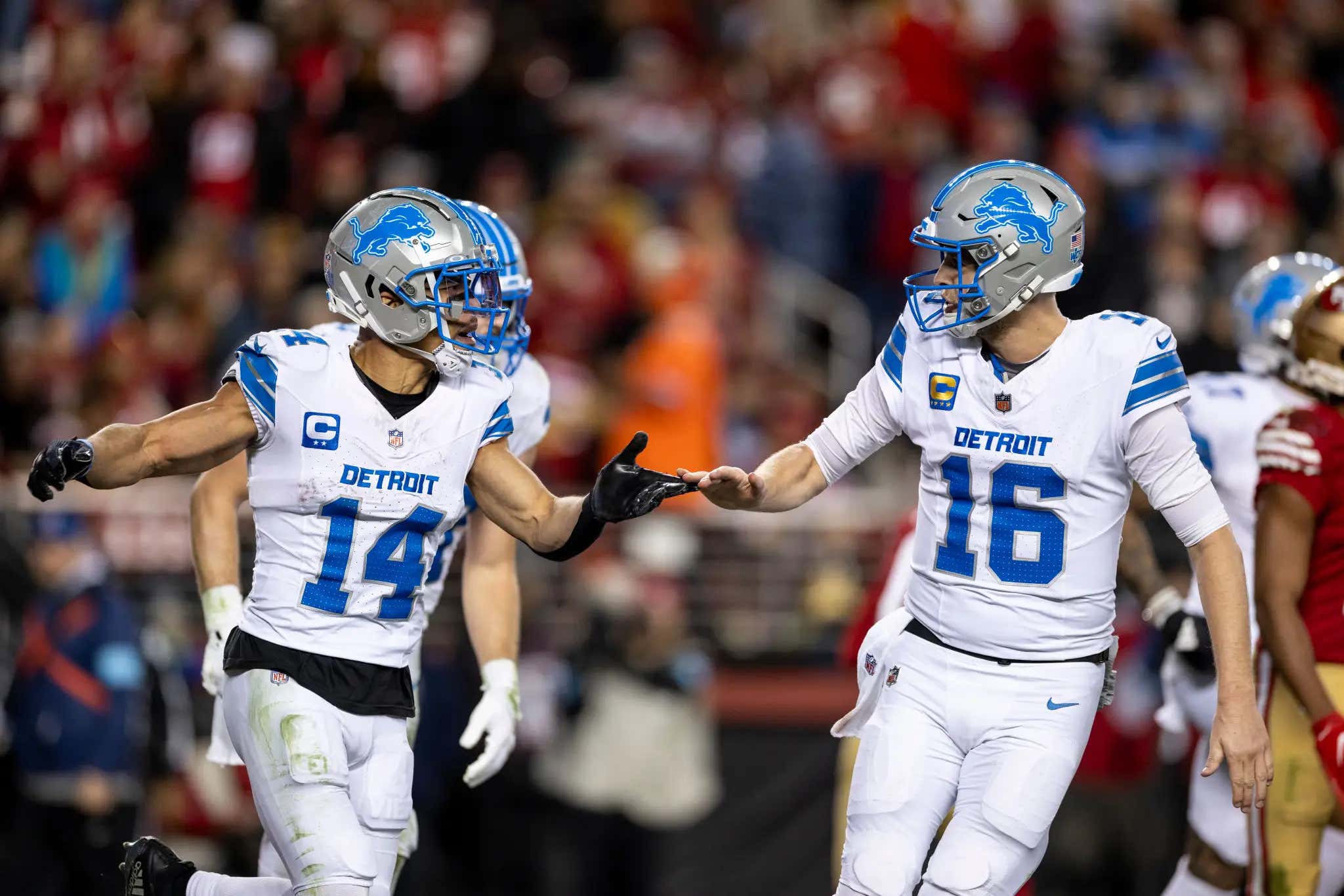 Just Win: Amon-Ra St. Brown Thinks The NFL Should Change Its Playoff Rules So A 14-Win Team Doesn't Have To Play A Road Game