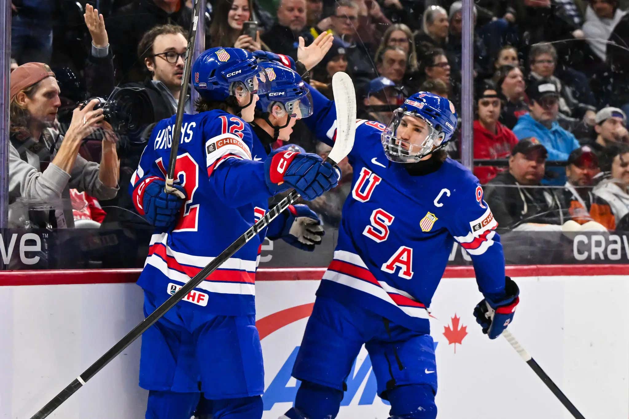 THE United States of America Are Heading Back To The World Juniors Gold Medal Game After Taking Down The Czechs