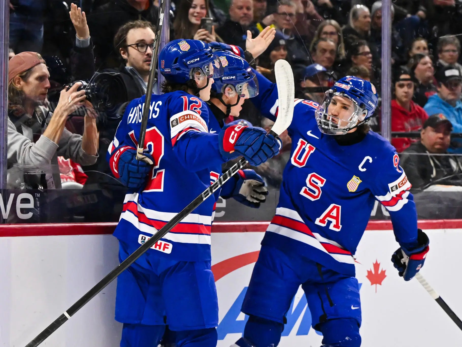 THE United States of America Are Heading Back To The World Juniors Gold Medal Game After Taking Down The Czechs