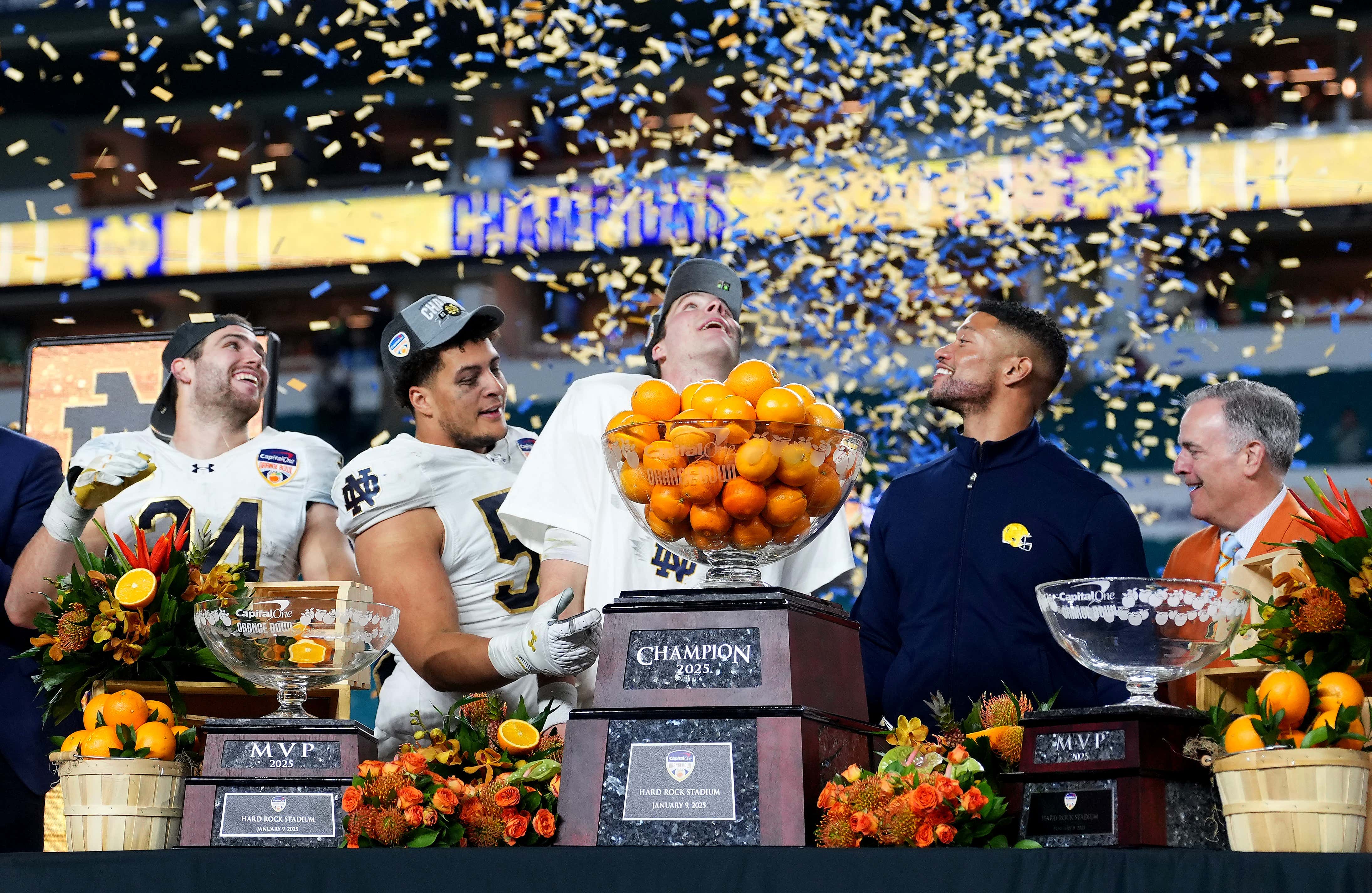 NOTRE DAME IS IN THE NATIONAL CHAMPIONSHIP!!!!