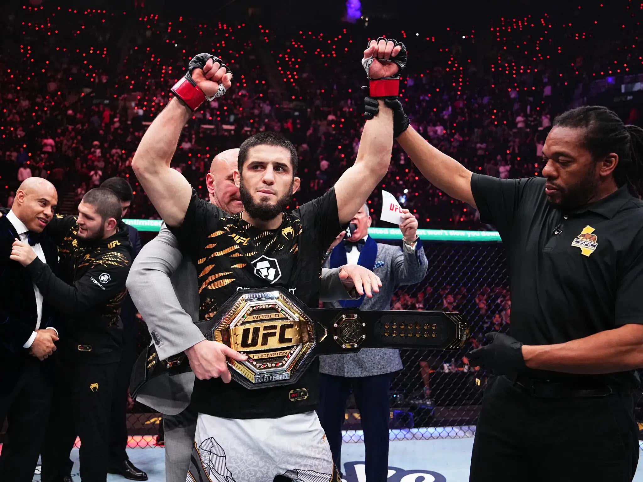 Islam Makhachev Makes EASY WORK Of Renato Moicano At UFC 311 (And Both Champions Retain Their Titles)