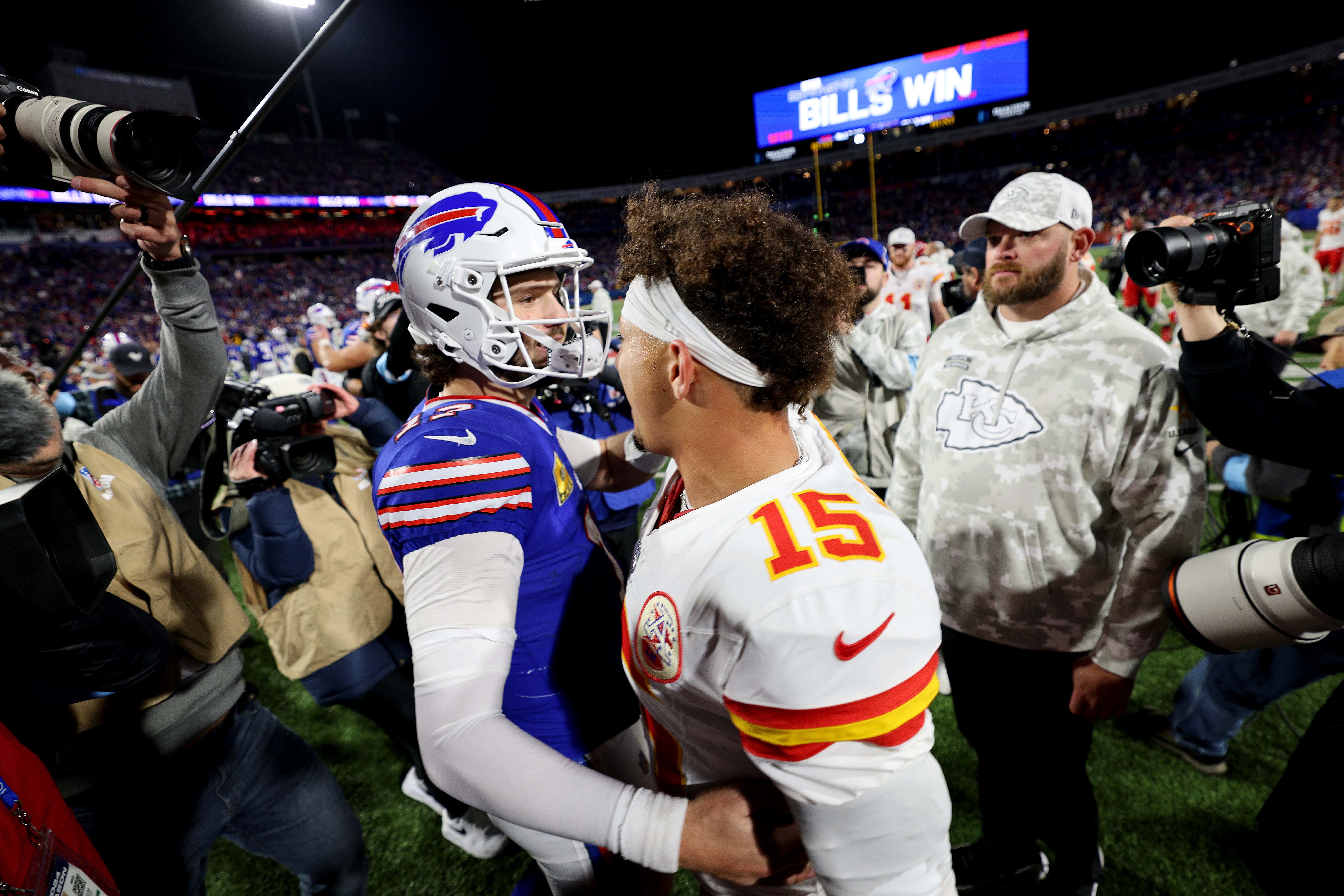 Nick Wright Predicts How Many Super Bowls Patrick Mahomes And Josh Allen Would Have If They Switched Teams