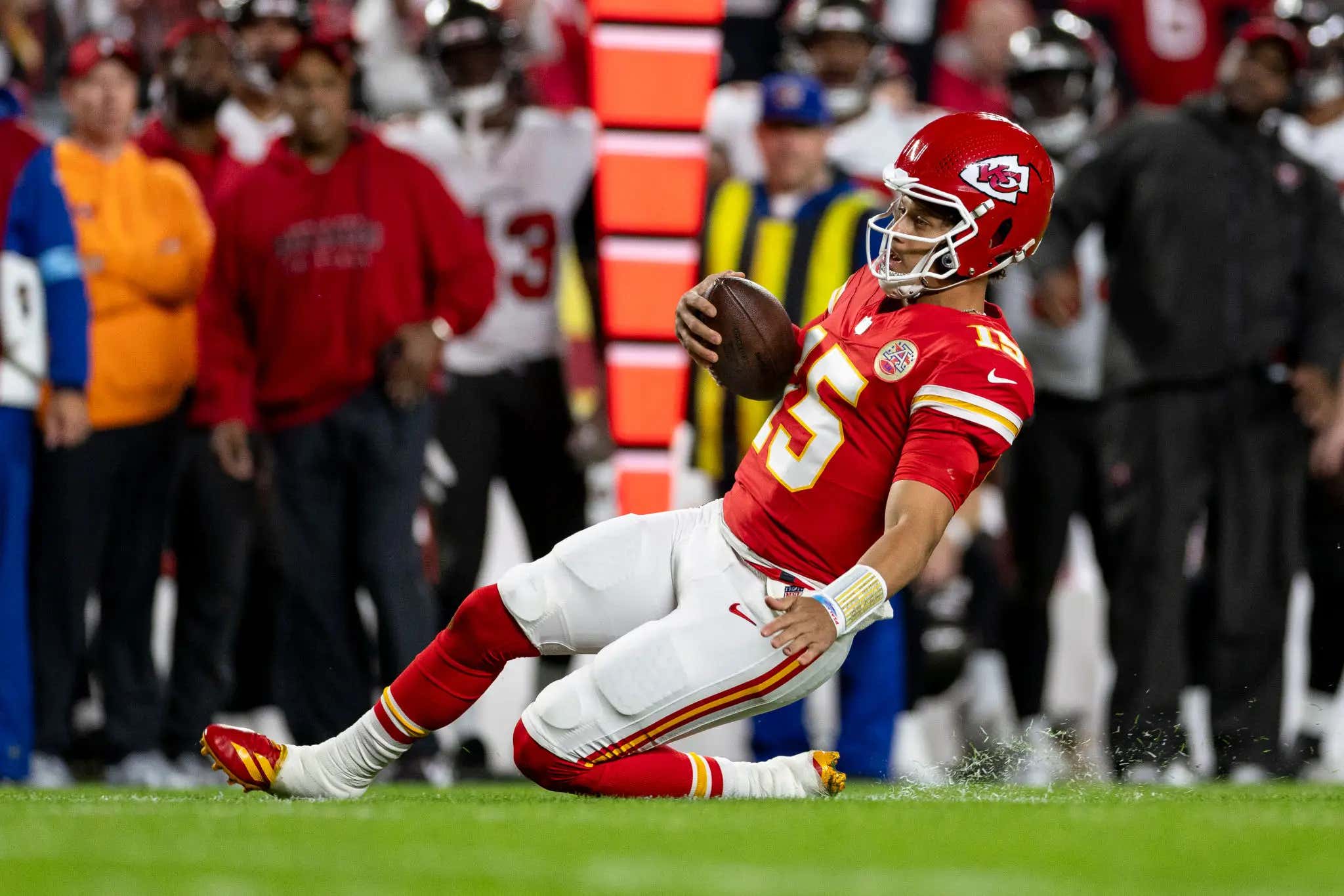The NFL Plans to Address the Problem of Patrick Mahomes Ruining Football With His Flopping and Sliding