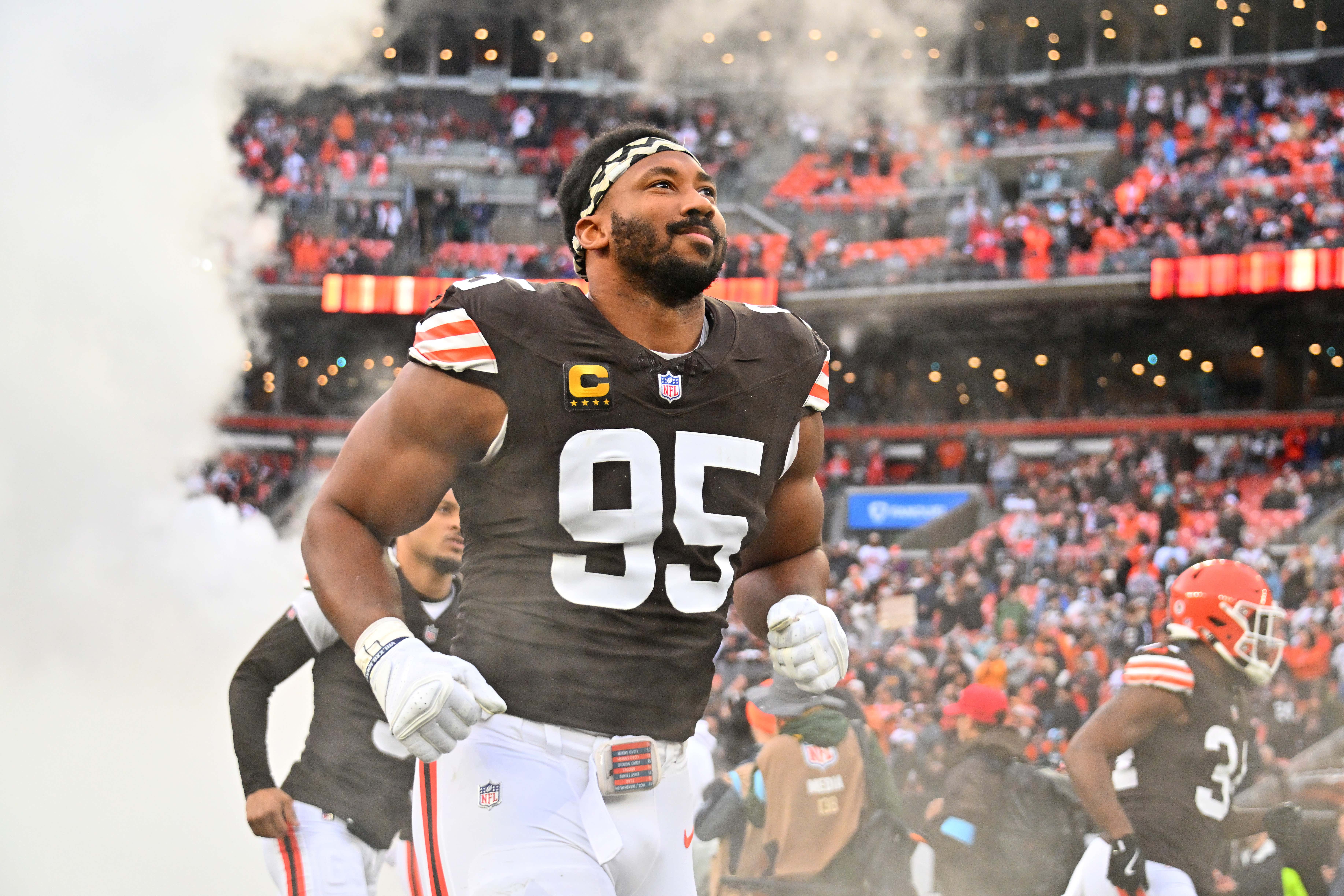 Fresh Off Breaking The Single Season Sack Record, Myles Garrett Is Being Traded To The Rams For Jared Verse And a First Rounder