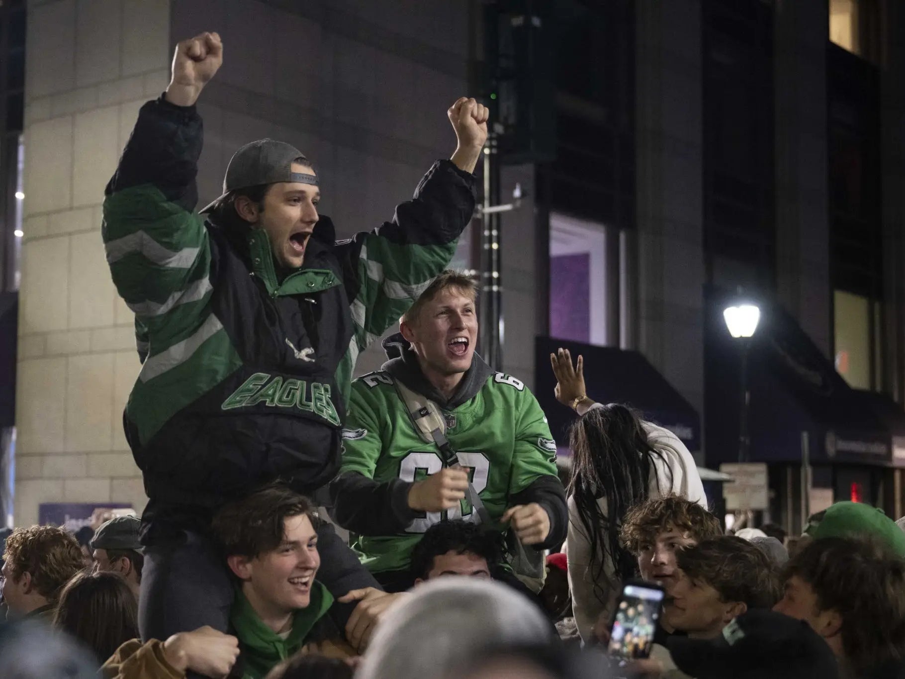 Philly Fans Put On Another Dominant Performance On Broad Street To Celebrate Another Super Bowl Championship