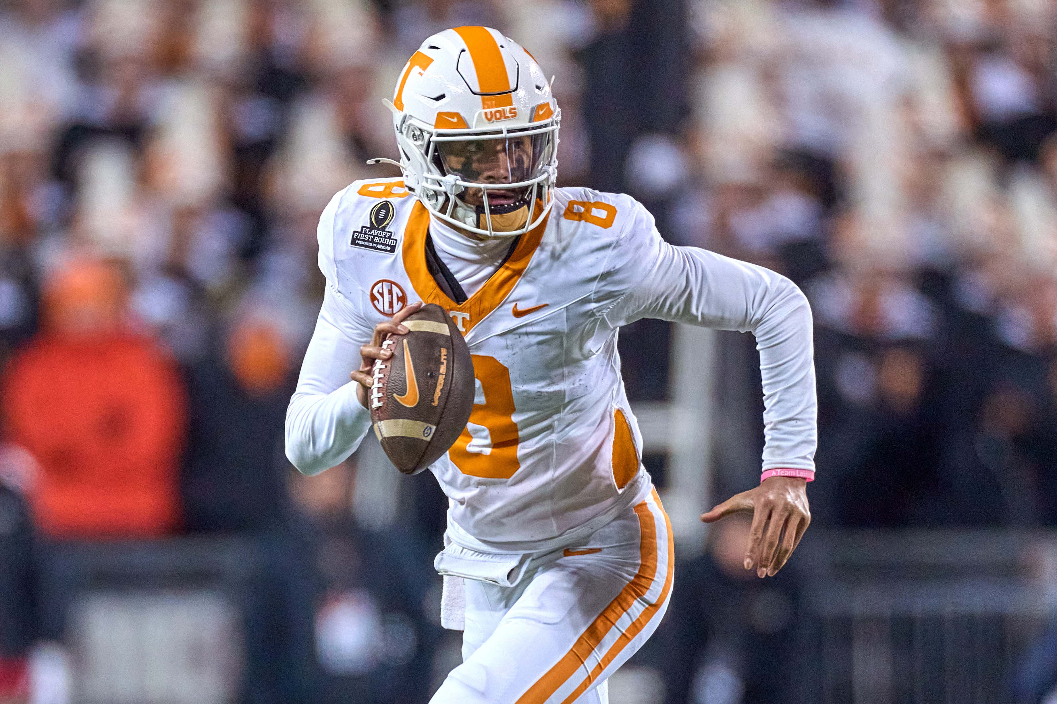 Tennessee QB Nico Iamaleava Did No Show Up to Practice the Day Before UT's Spring Game Amid Reports of NIL Re-Negotiations
