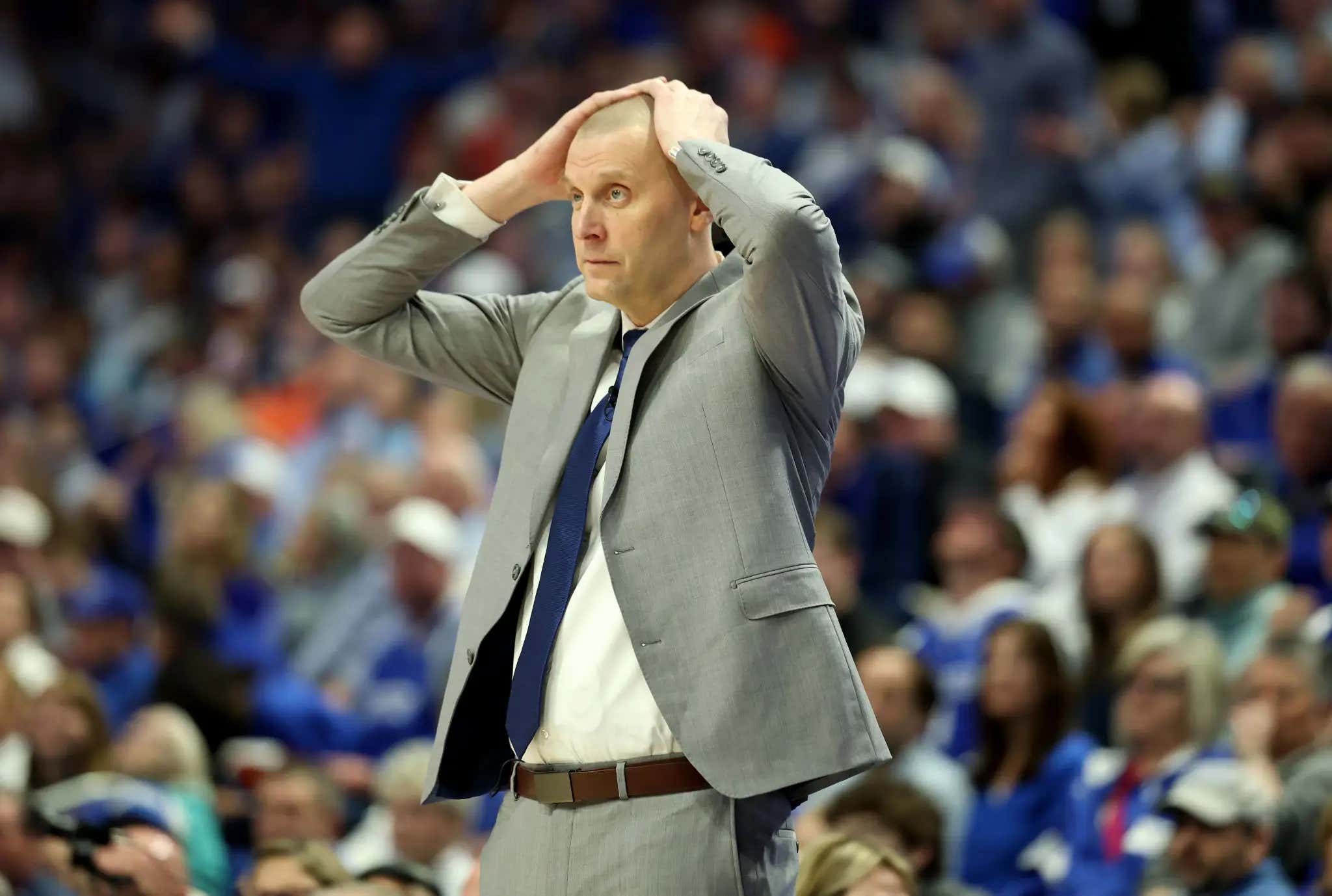 Whatever It Takes: Mark Pope Is Burning The Suit He Wore During The Auburn Game Because Of How Much Kentucky Sucked