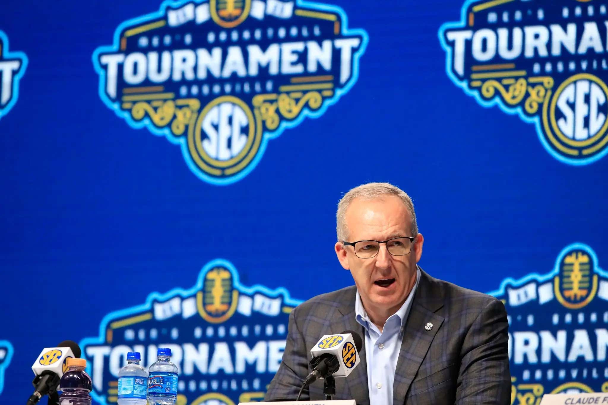 Leader: Anyone Who Thinks The SEC Is Overrated Better Be Prepared For Commissioner Greg Sankey To Bury Them With Stats And Emojis