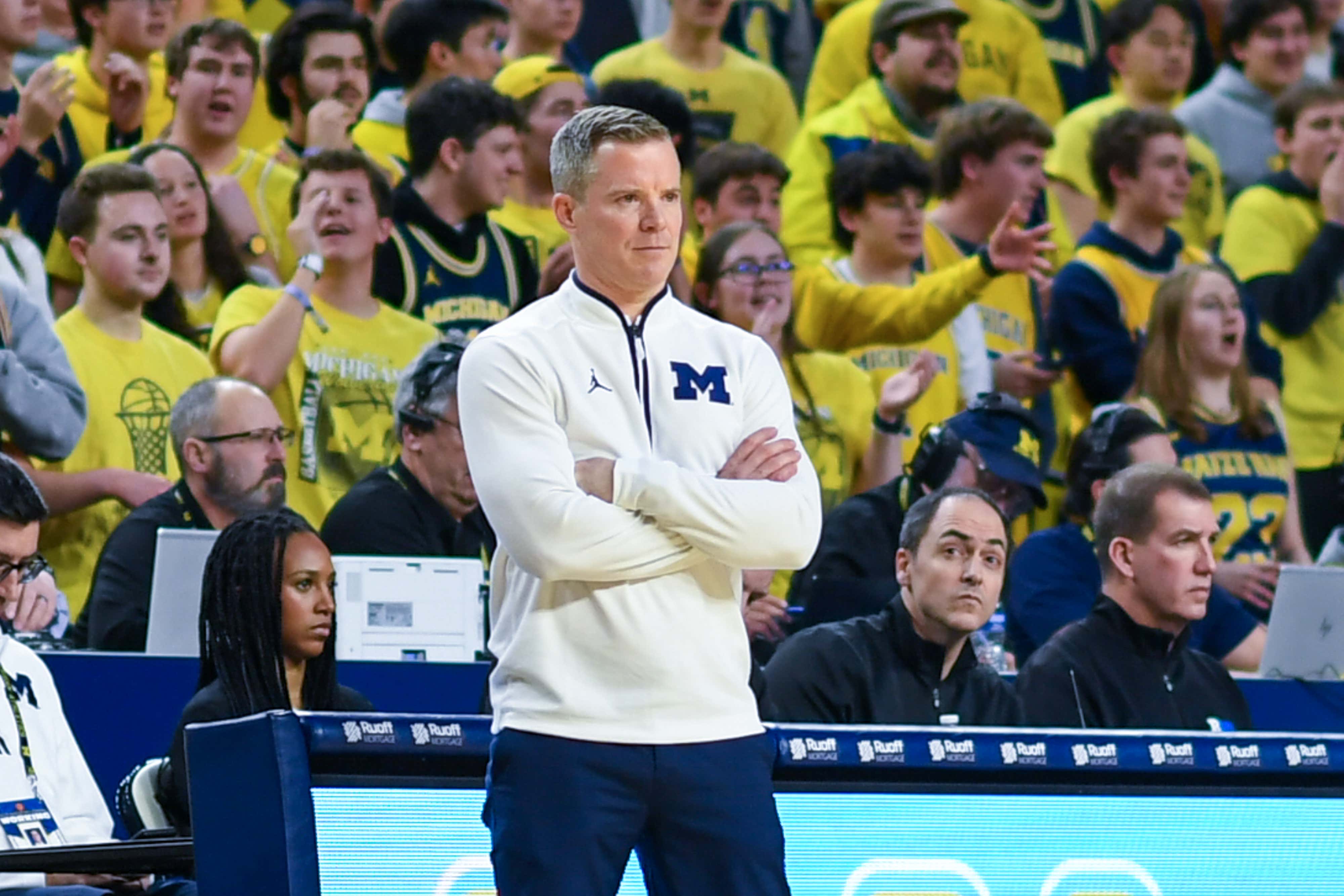 Dusty May Is Part Of A College Basketball Coach Group Chat Where They Talk About Limiting Turnovers For Their Respective Teams