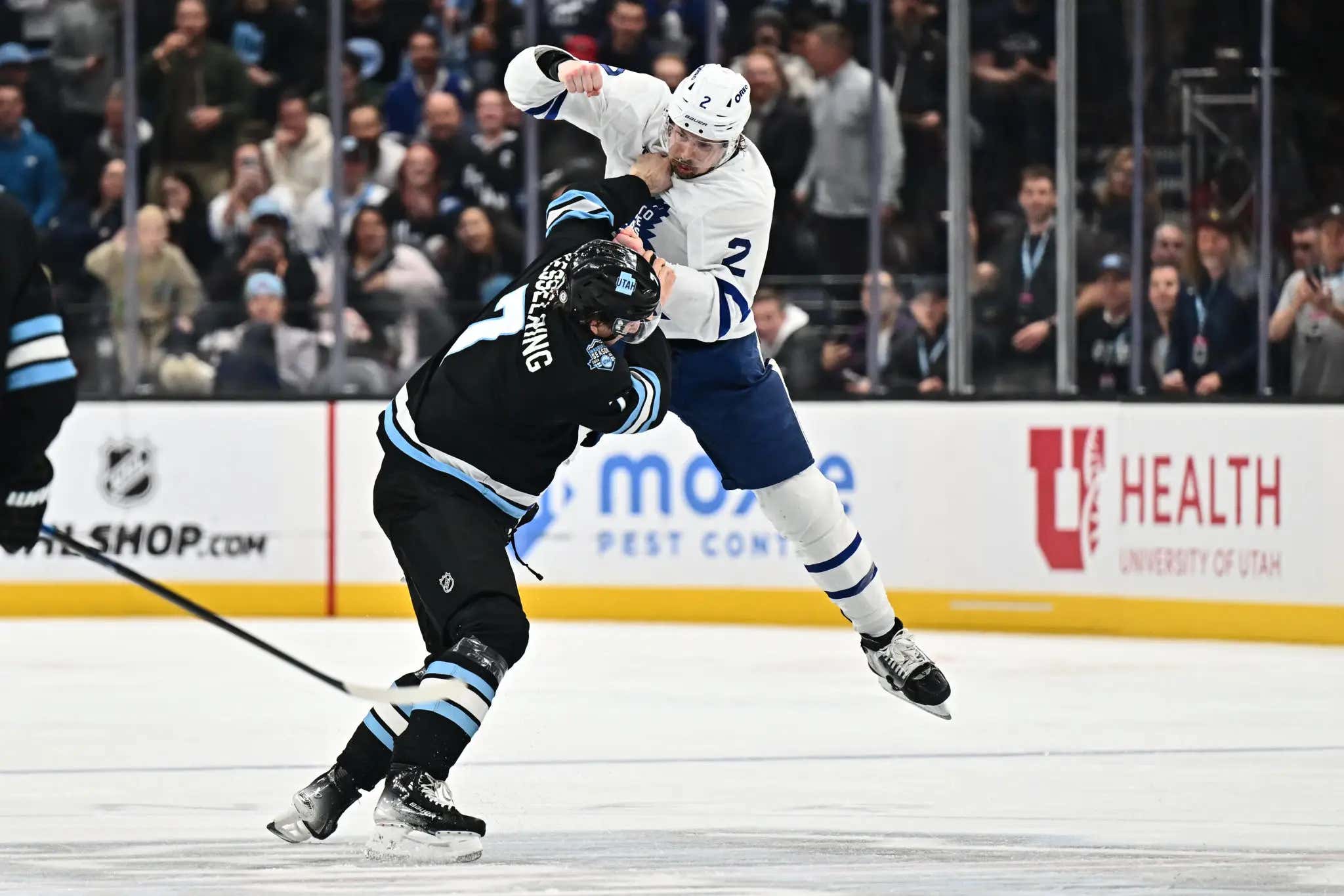 Throwing A Superman Punch In An NHL Fight Will Always And Forever Be So Nails